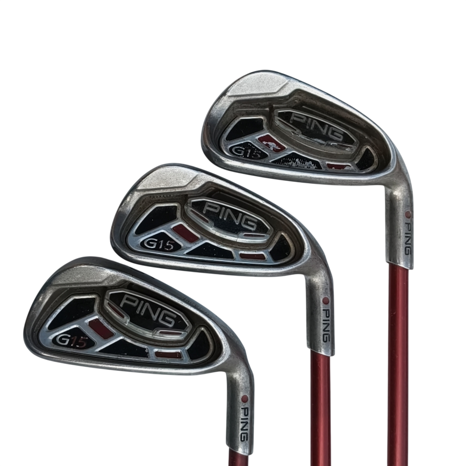 PING G15 Iron Set / 6-PW / Flex Regular / Graphite