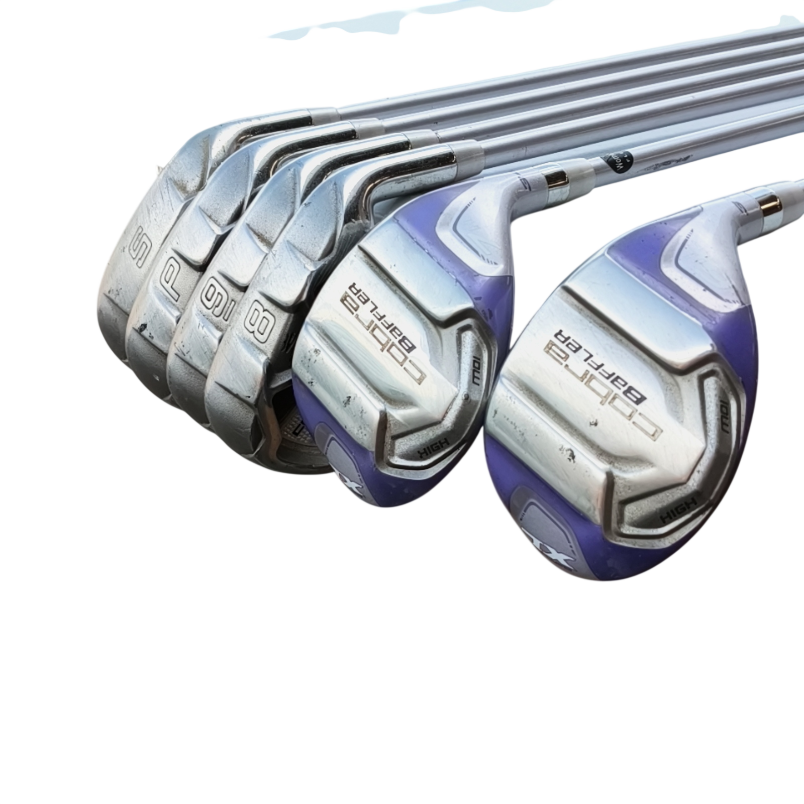 Cobra Baffler Jernsæt / 6-PW+SW / Flex Ladies / Grafit