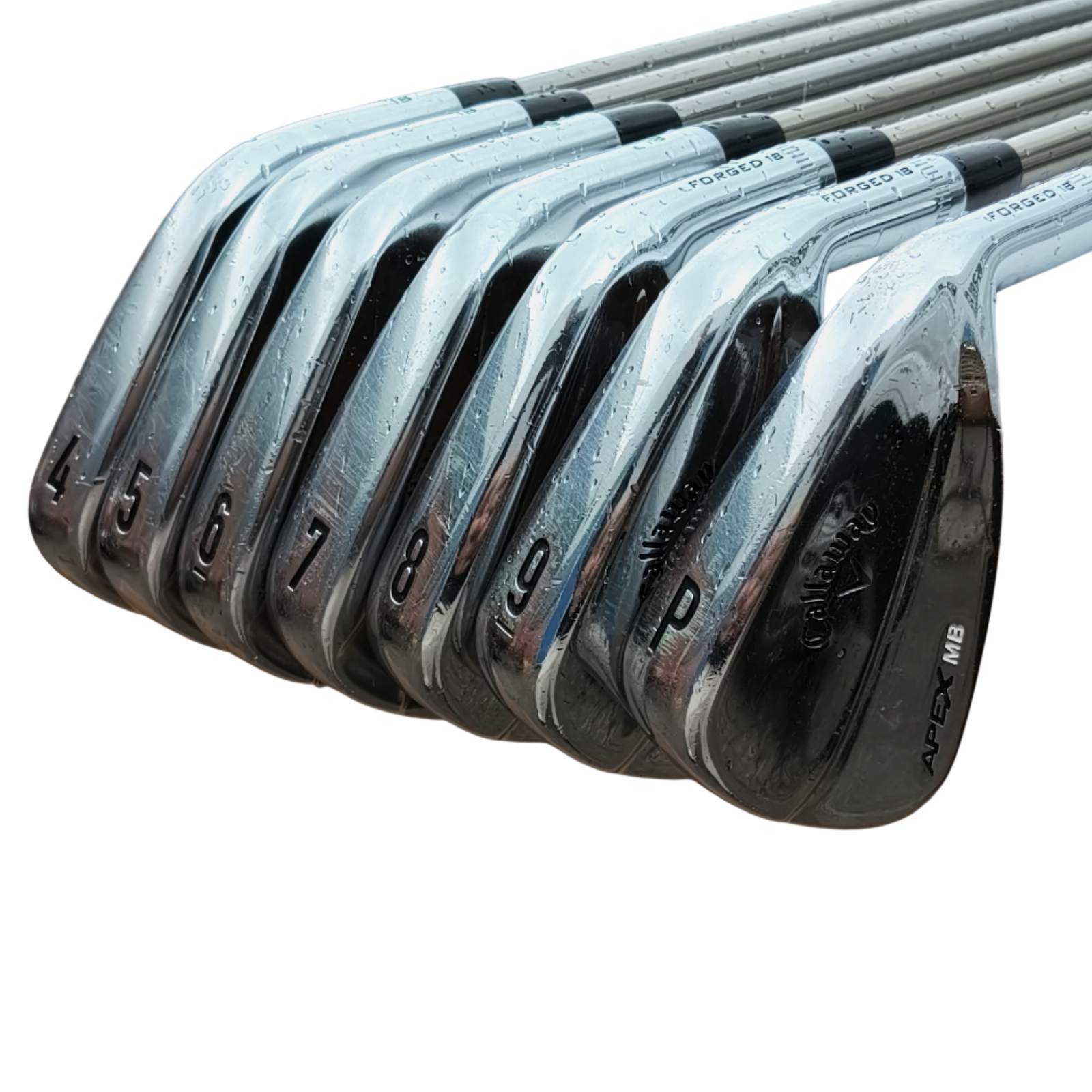 Callaway X Forged/Apex MB Jernsæt / 4-PW / Flex Stiff / Grafit