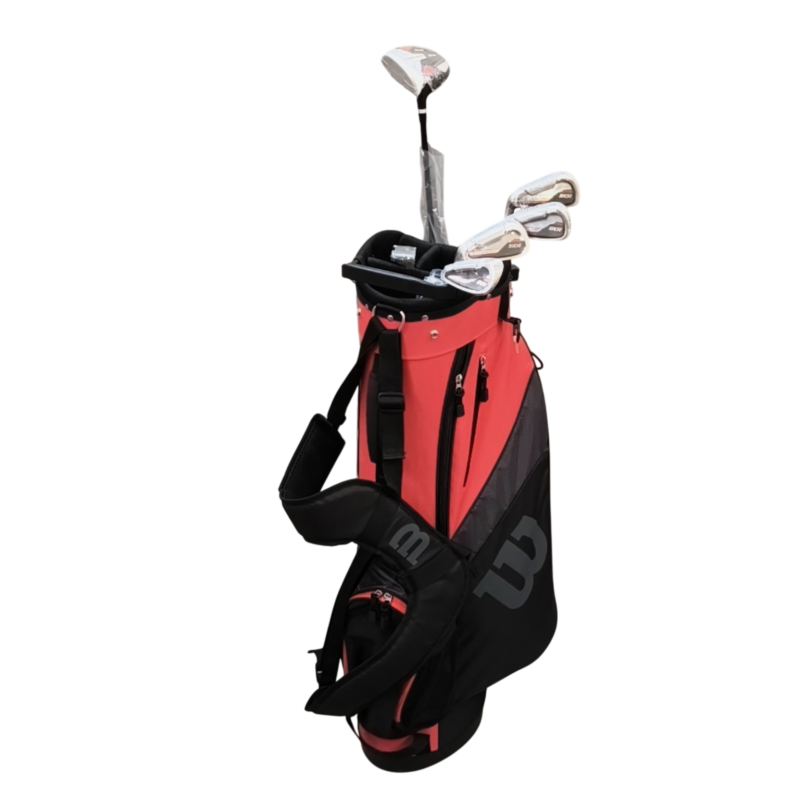 Venstre Wilson Prostaff SGI HL Komplet Sæt Med Bag / 5+7+9+SW / Flex Regular / Grafit