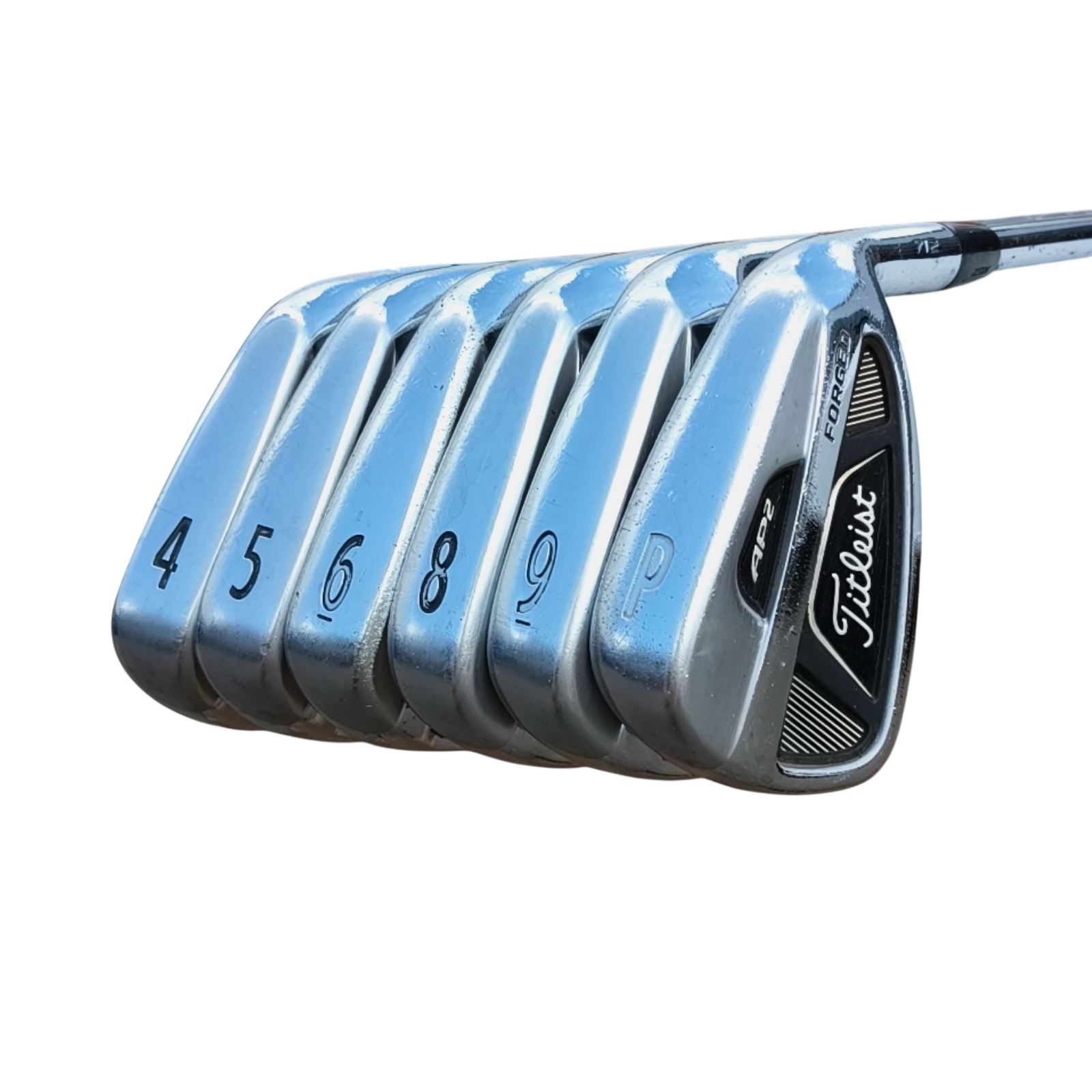 Titleist AP2 712 Forged Jernsæt / 4-PW / Flex Stiff / Stål