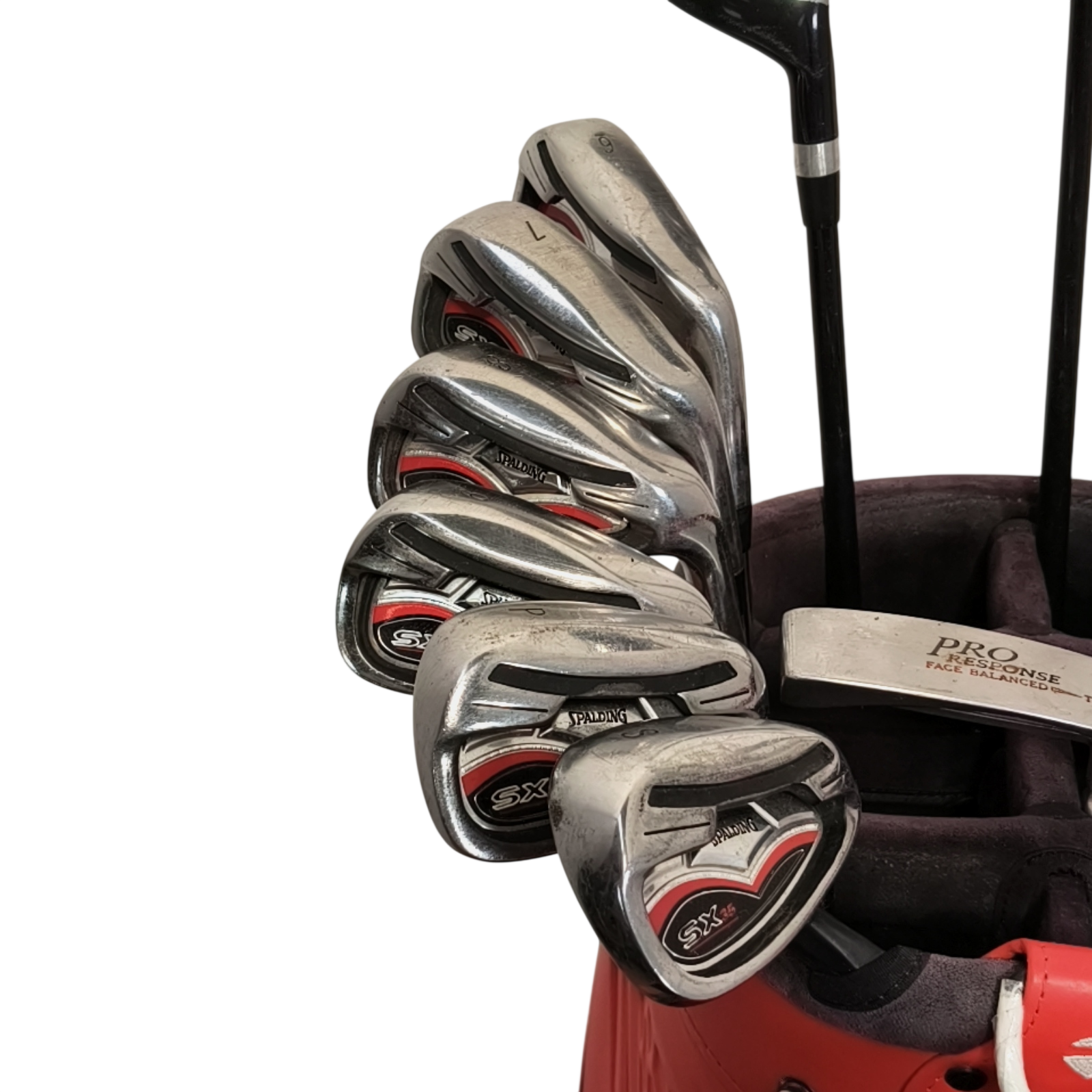 Spalding SX35 Komplet Sæt Uden Bag / 6-PW+SW / Flex Regular / Stål