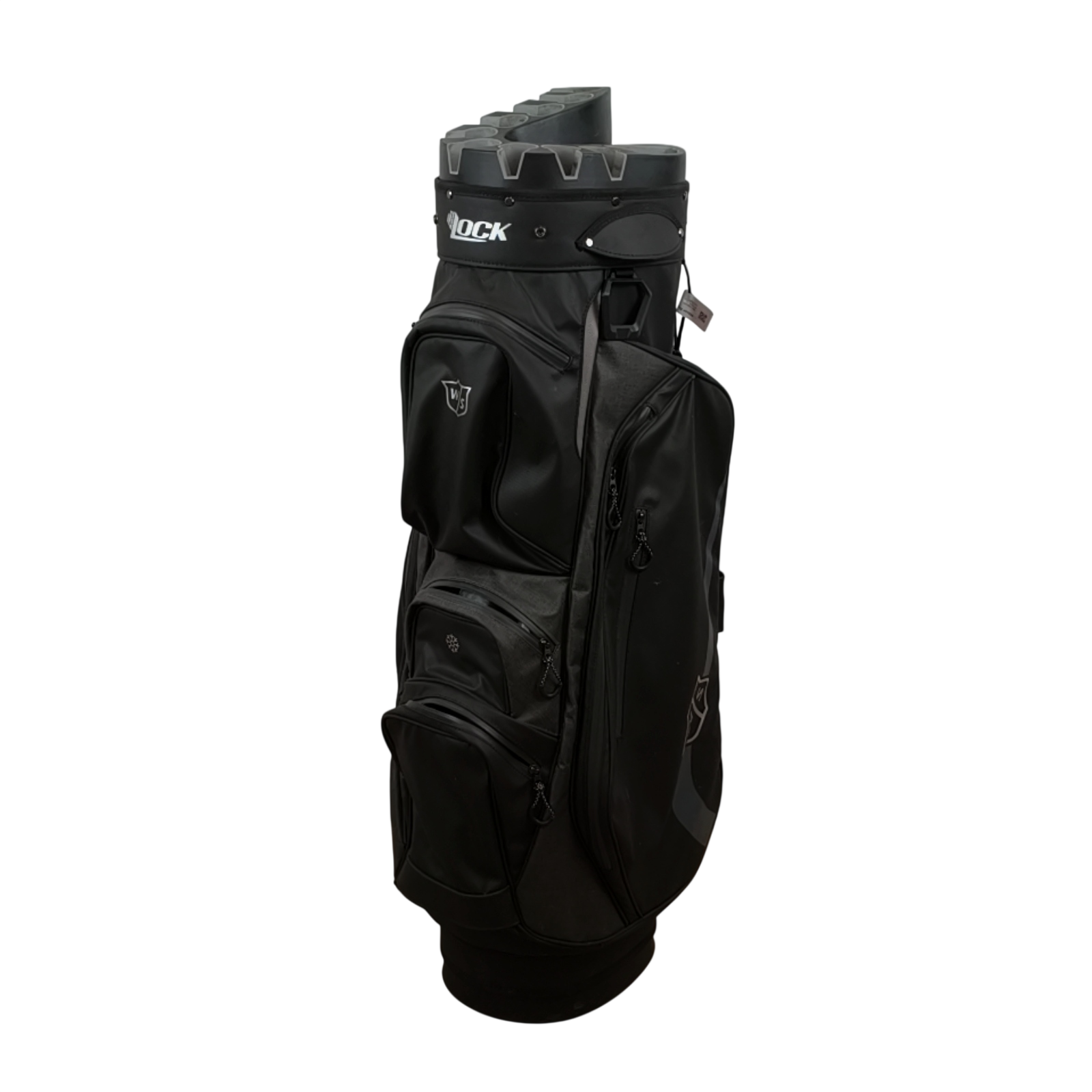 Wilson Staff Ilock Golf Bag / 14-Rum / Sort