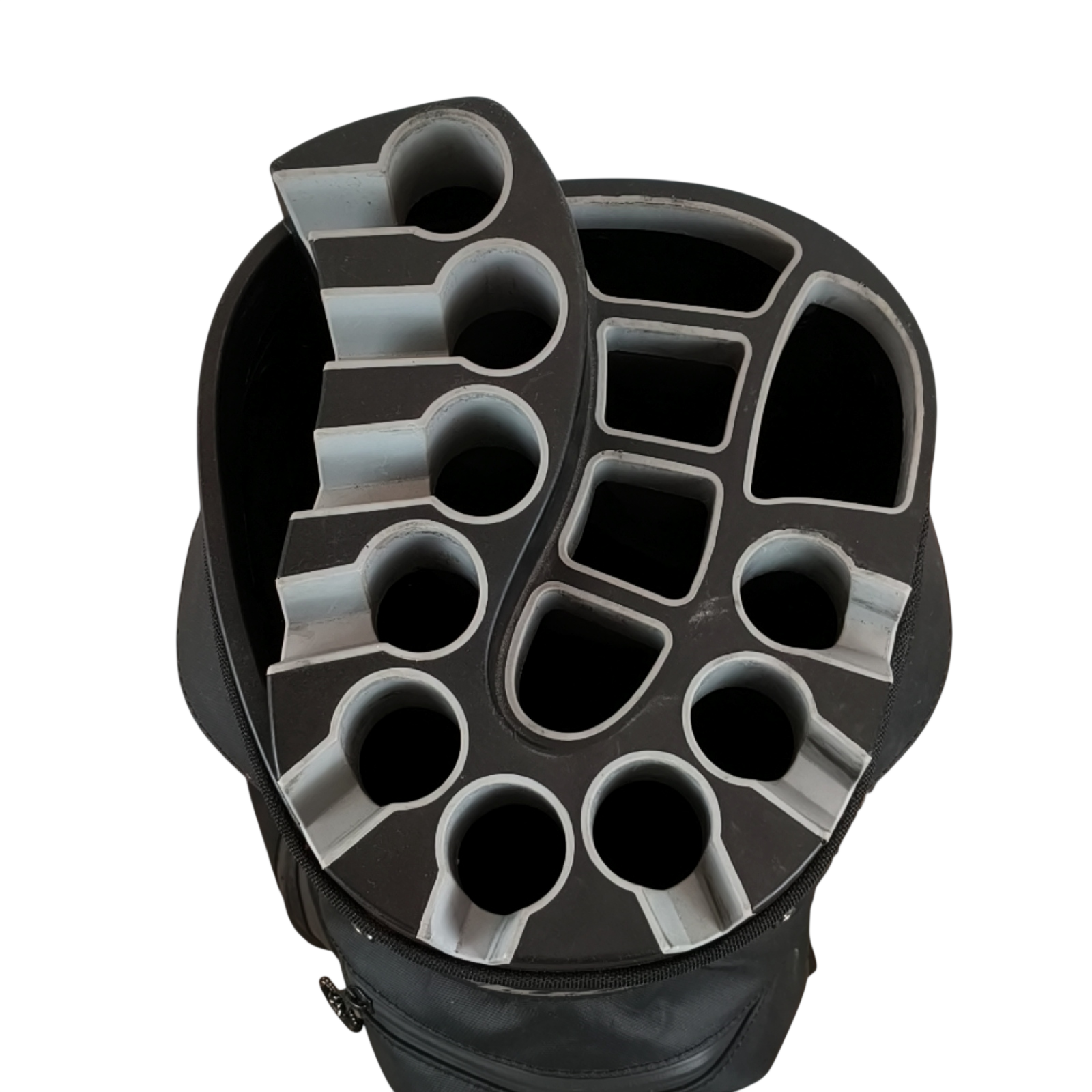 Wilson Staff Ilock Golf Bag / 14-Rum / Sort
