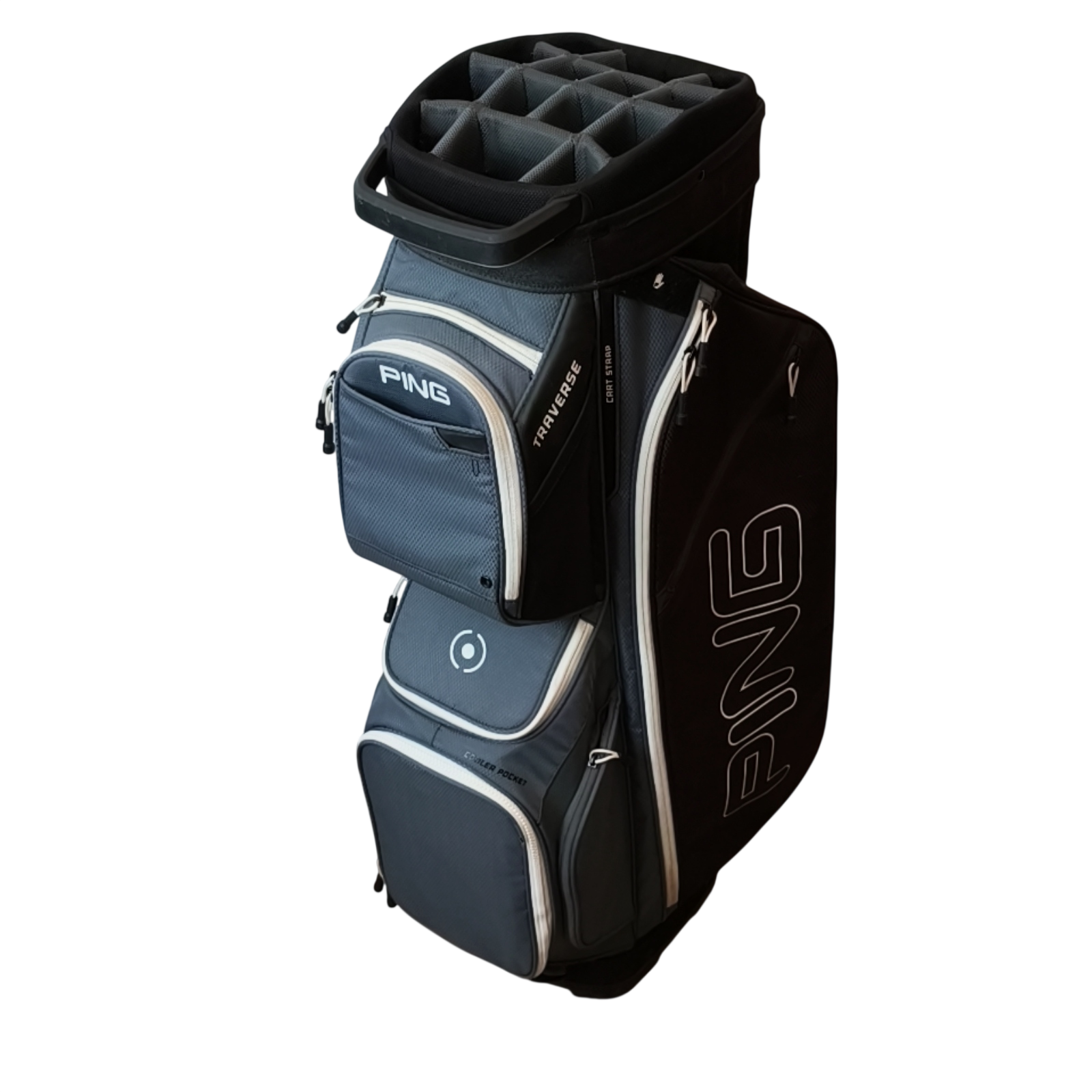 PING Cart Strap Golf Bag / 14-compartment / Black