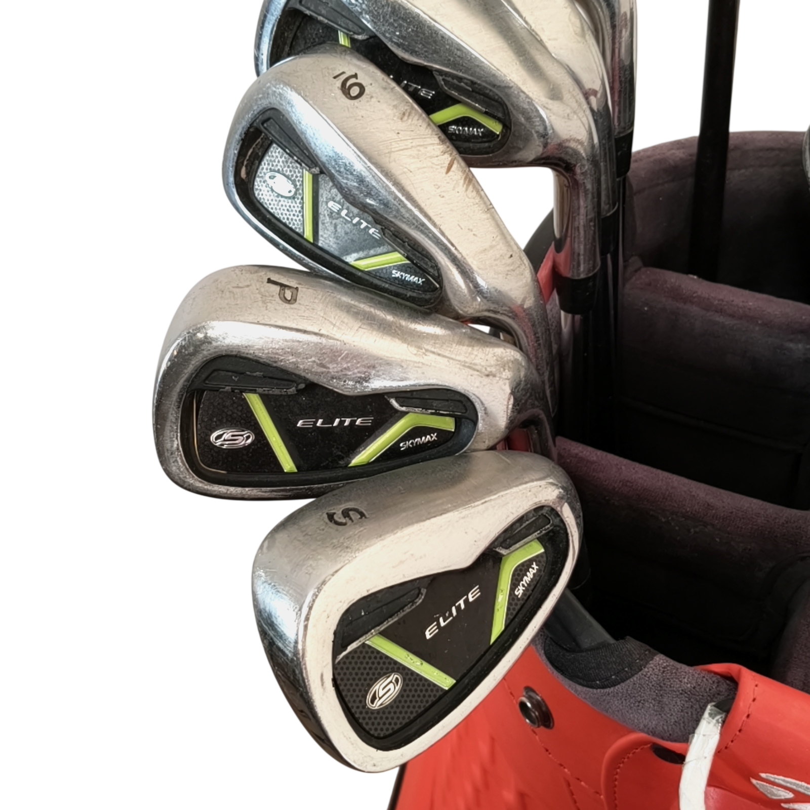 SkyMax Elite Komplet Sæt Uden Bag / 6-PW+SW / Flex Regular / Stål