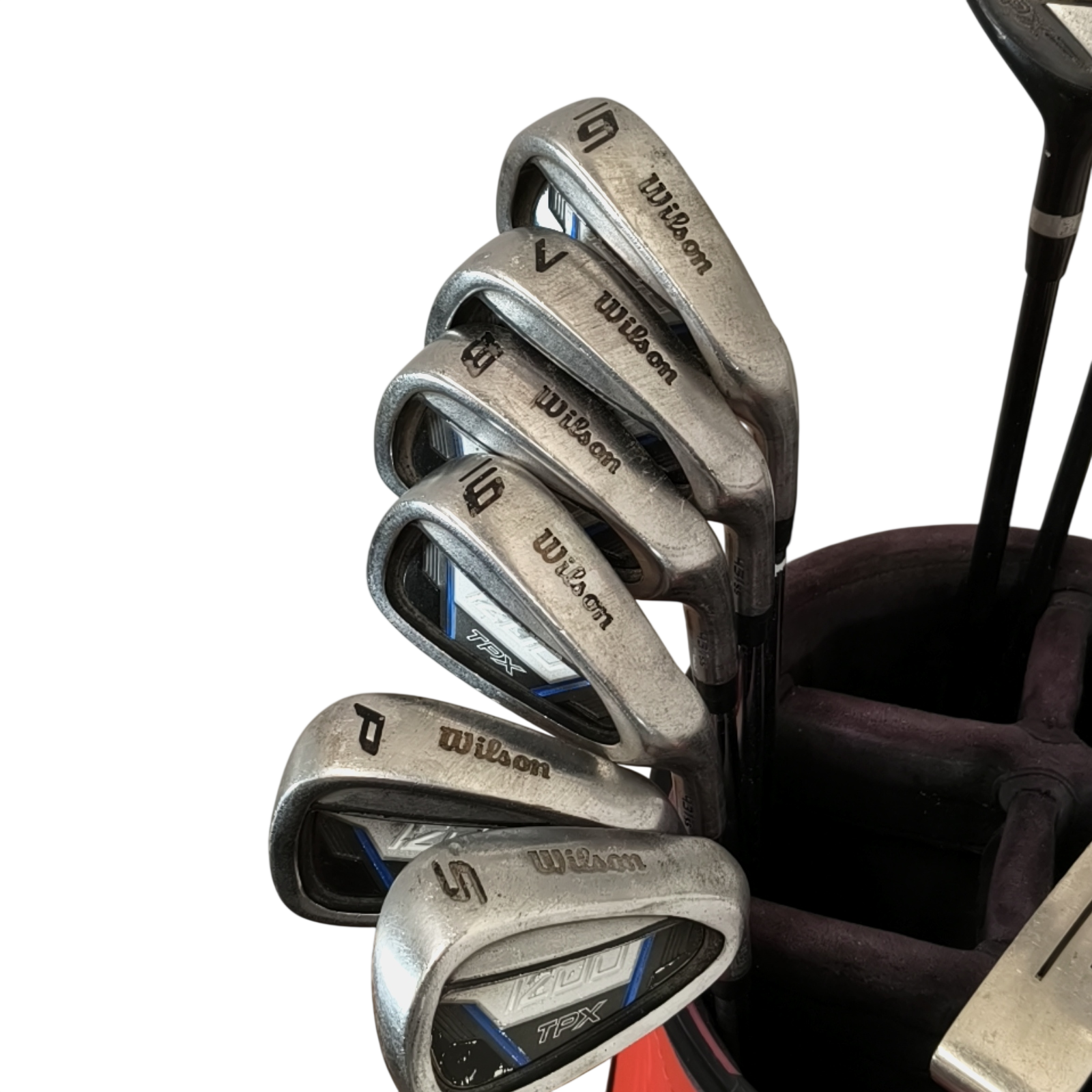 Wilson I200 TPX Komplet Sæt Uden Bag / 6-PW+SW / Flex Regular / Stål