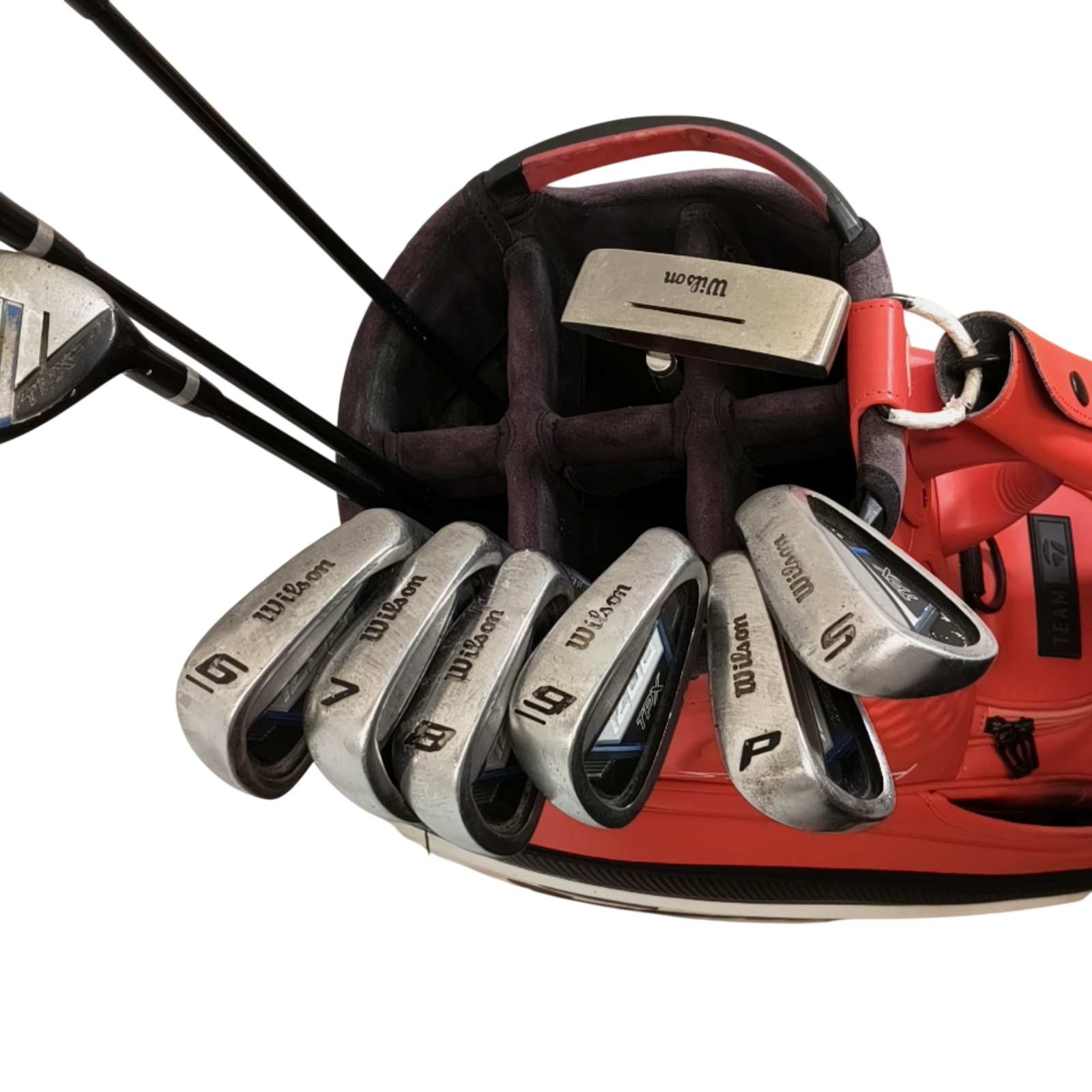 Wilson I200 TPX Komplet Sæt Uden Bag / 6-PW+SW / Flex Regular / Stål