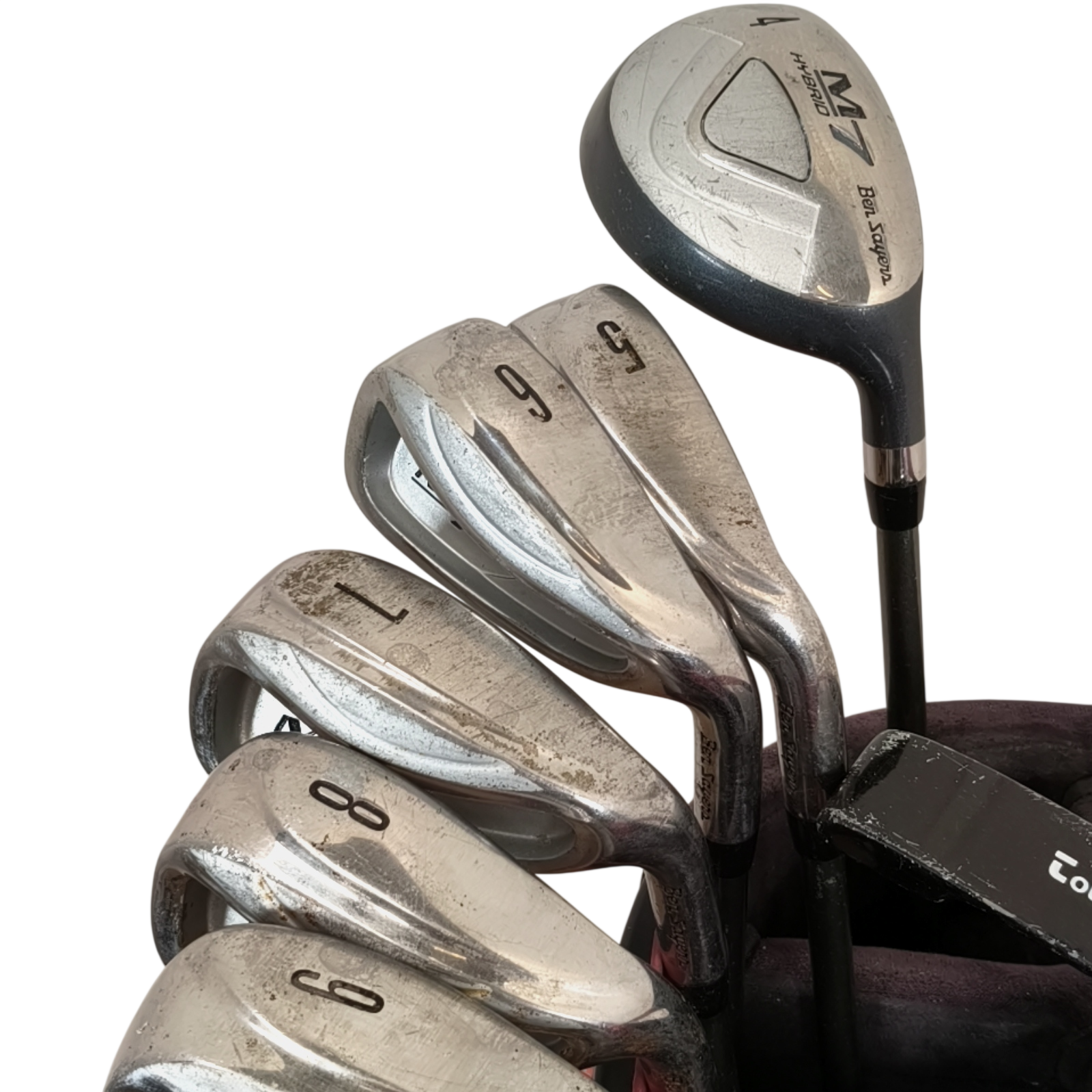 Ben Sayers M7 Komplet Sæt Uden Bag / 5-PW+SW / Flex Ladies / Grafit
