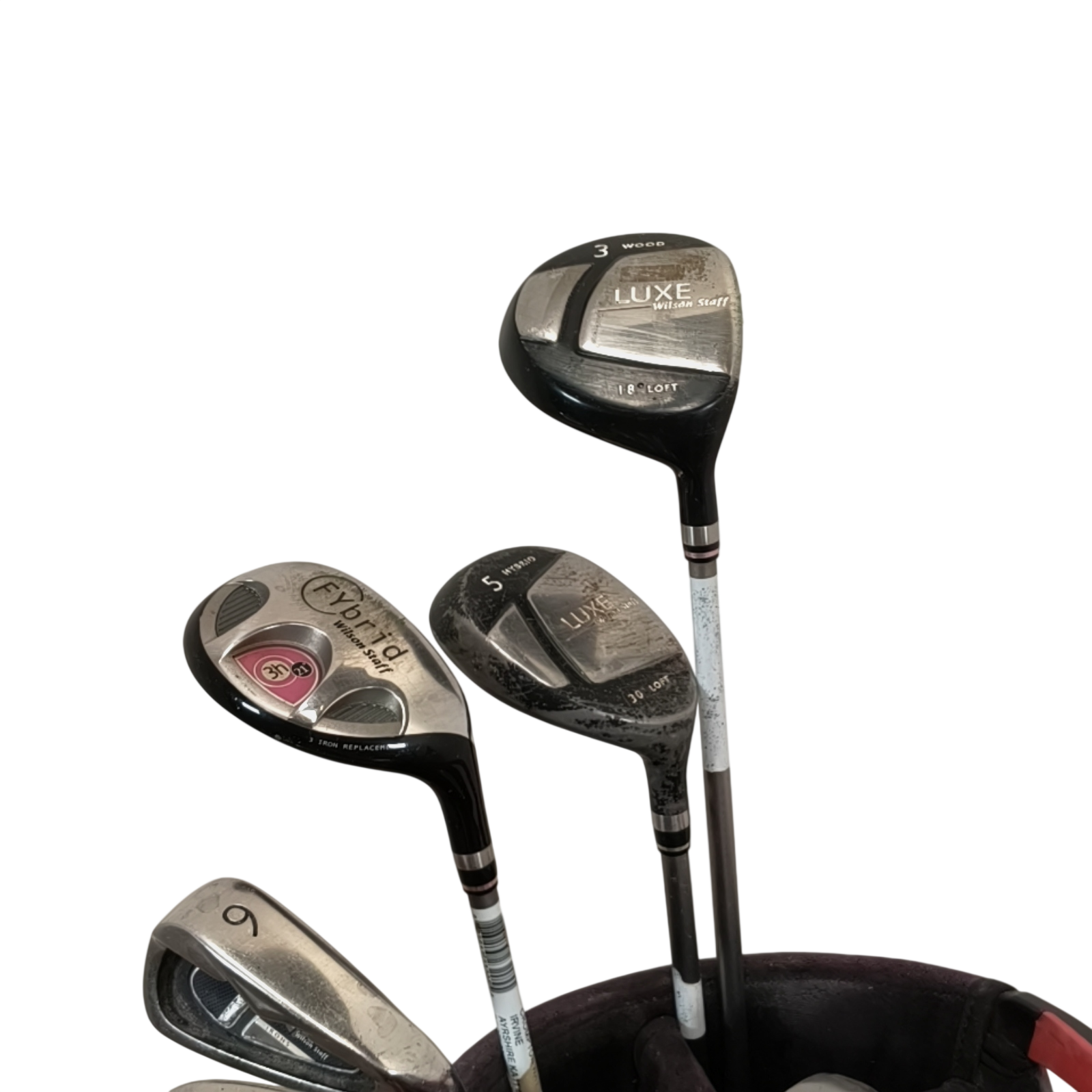Wilson Luxe Komplet Sæt Uden Bag / 6-PW / Flex Ladies / Grafit