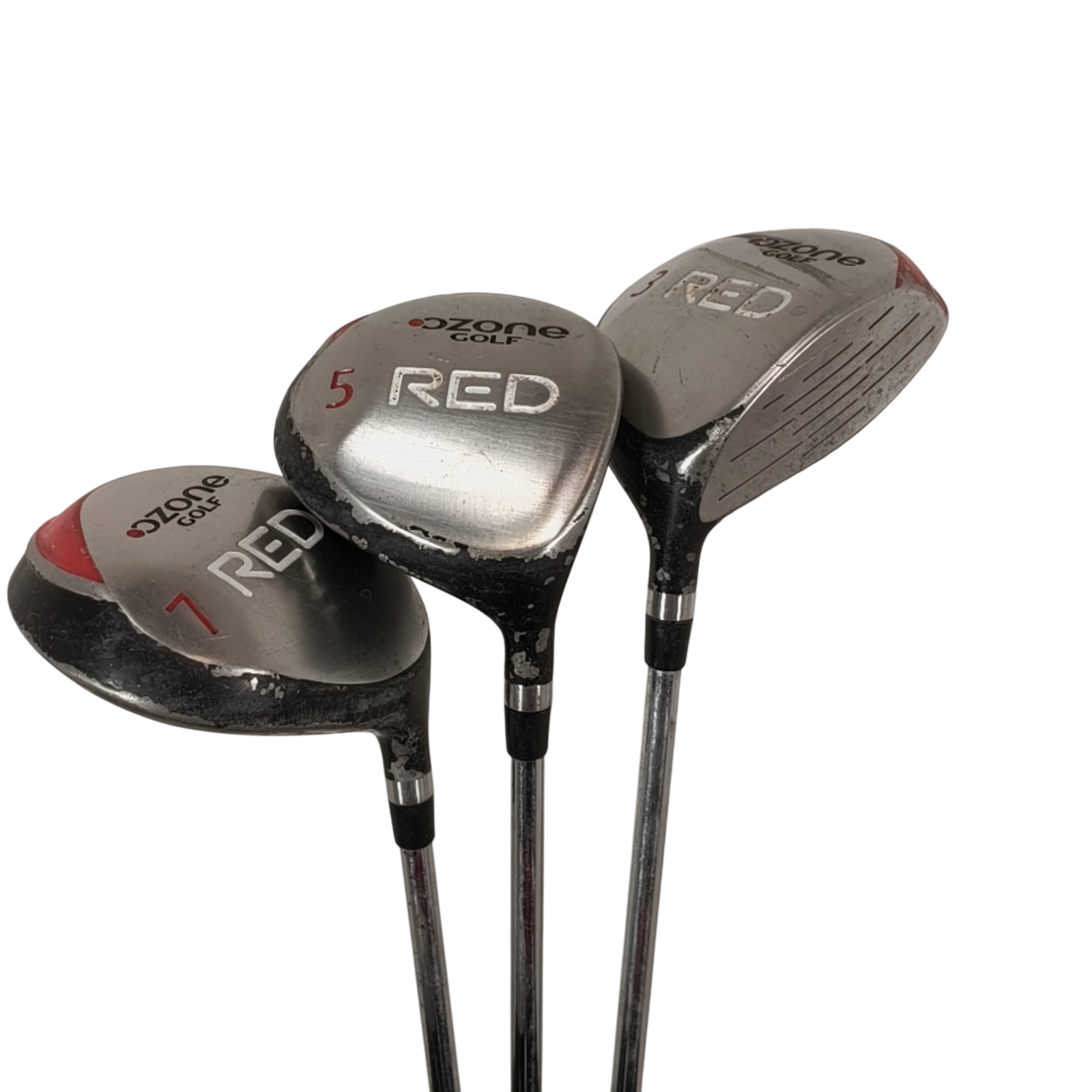 Ozone Red Komplet Sæt Uden Bag / 4-PW+SW / Flex Regular / Stål