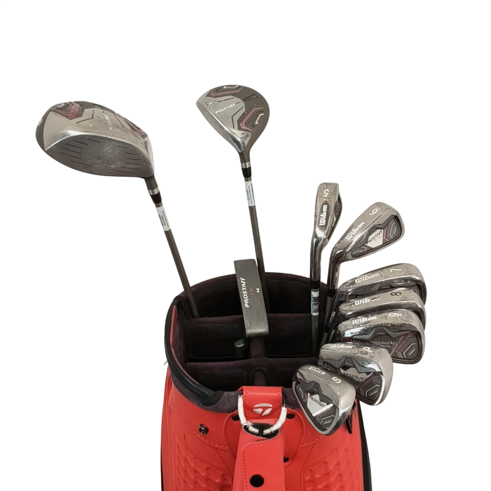 Venstre Wilson Prostaff HL Komplet Sæt Uden Bag / 5-PW+SW / Flex Ladies / Grafit
