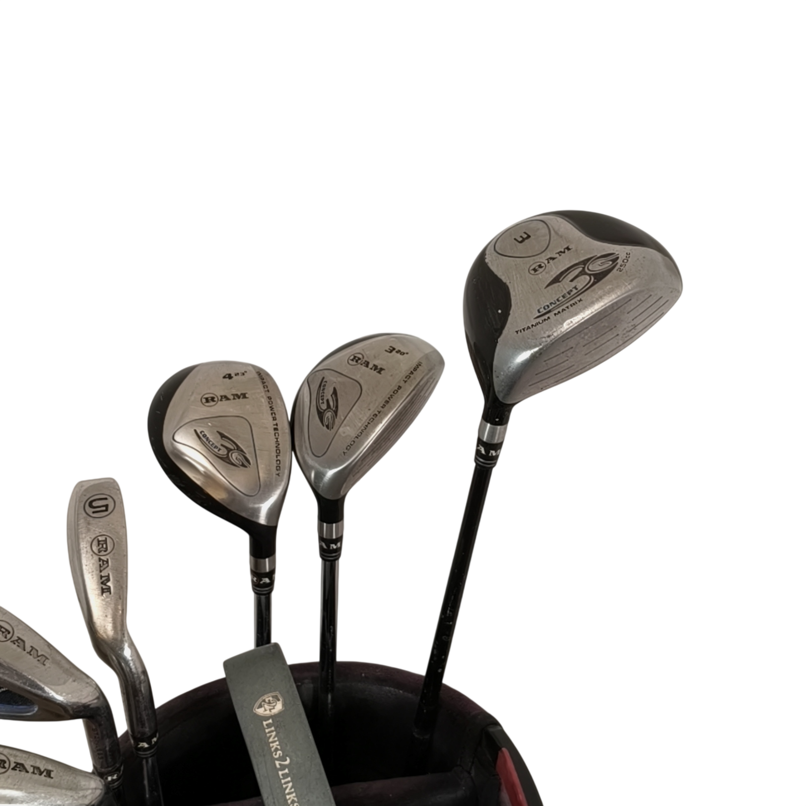 Ram Concept Komplet Sæt Uden Bag / 5-PW / Flex Regular / Stål