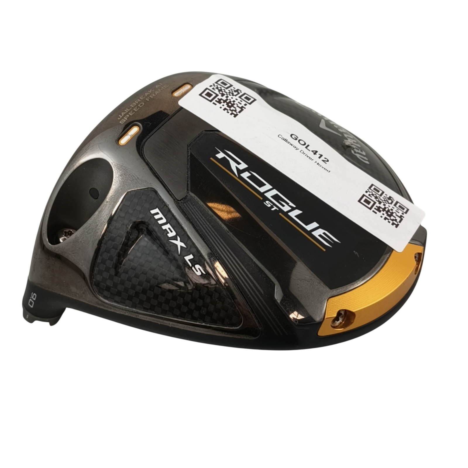 Left Callaway Driver Head / Loft 9