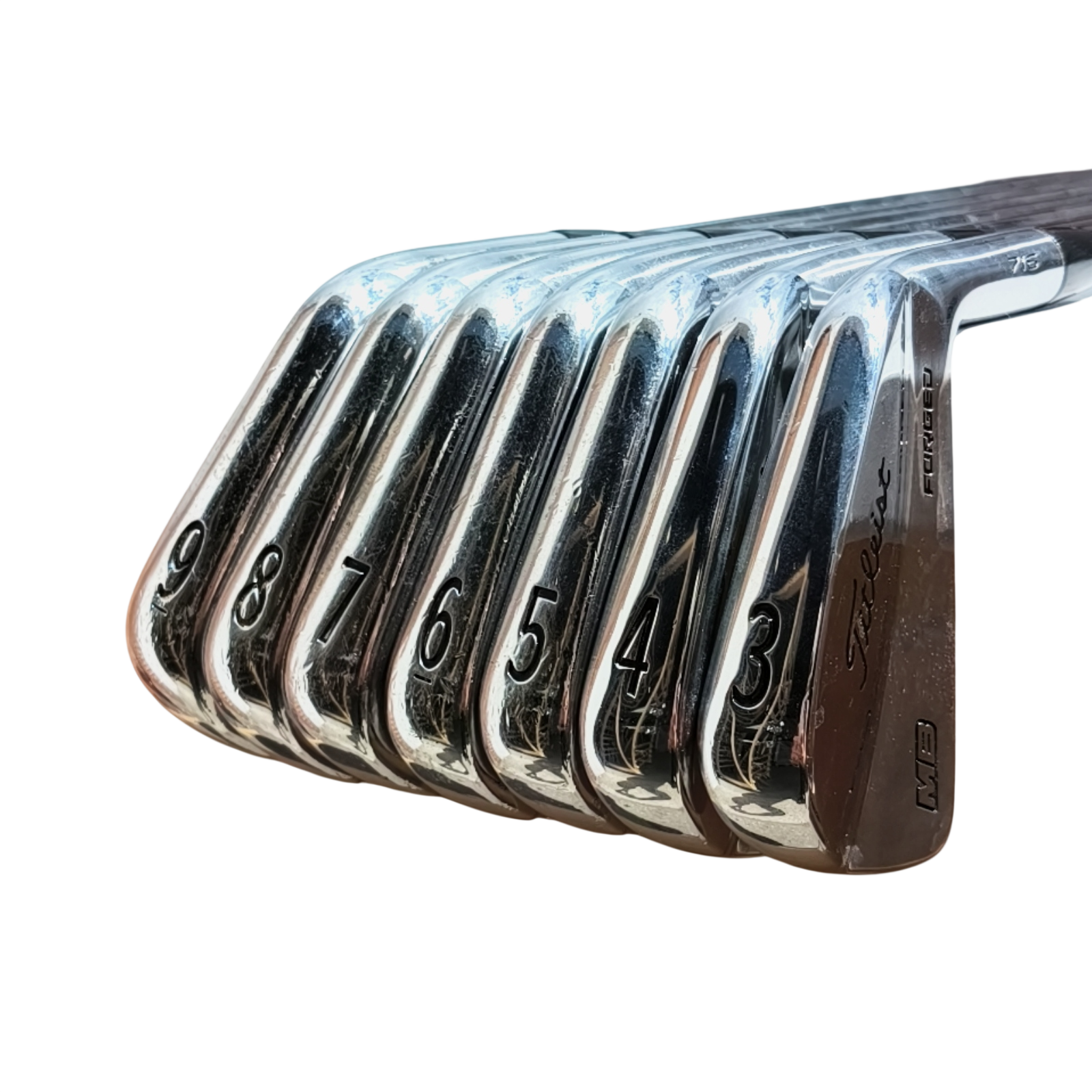 Titleist MB 716 Forged Jernsæt / 3-9i / Flex X-Stiff / Stål