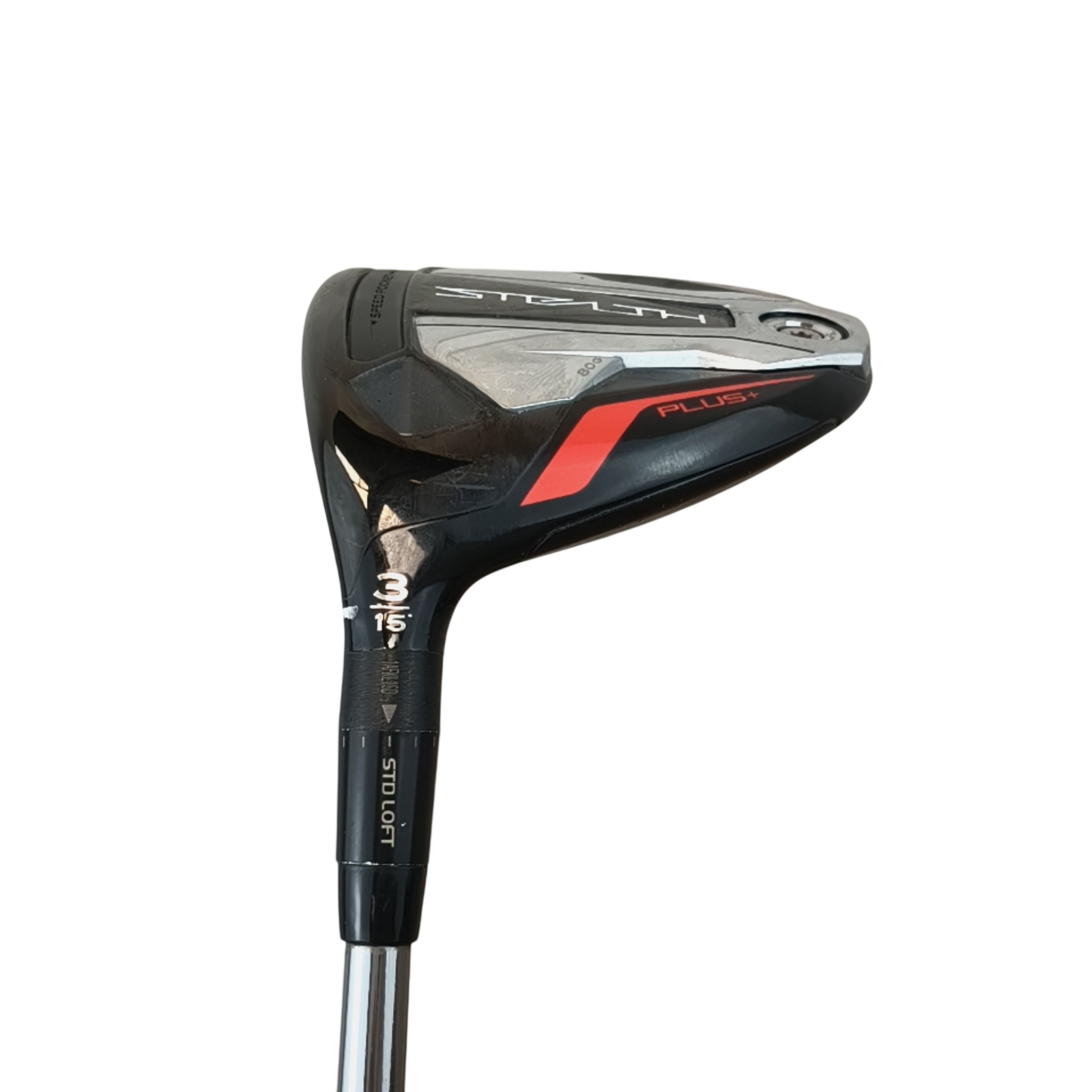 Venstre TaylorMade Stealth Plus Fairway Wood / Flex Tour X-stiff / #3/15