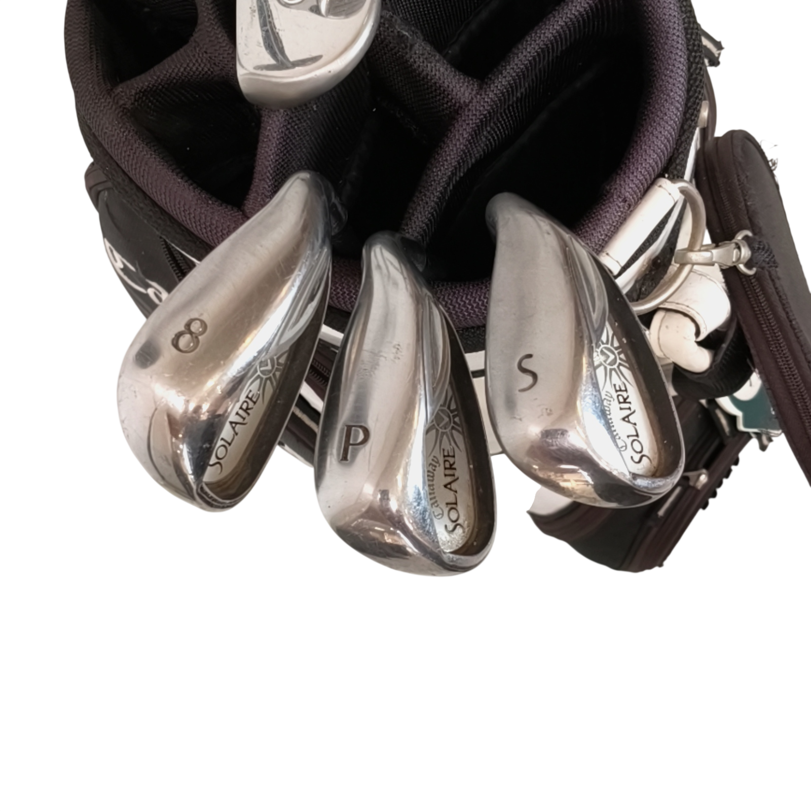 Callaway Solaire Komplet Sæt Med Bag / 8i+PW+Sw / Flex Ladies / Grafit