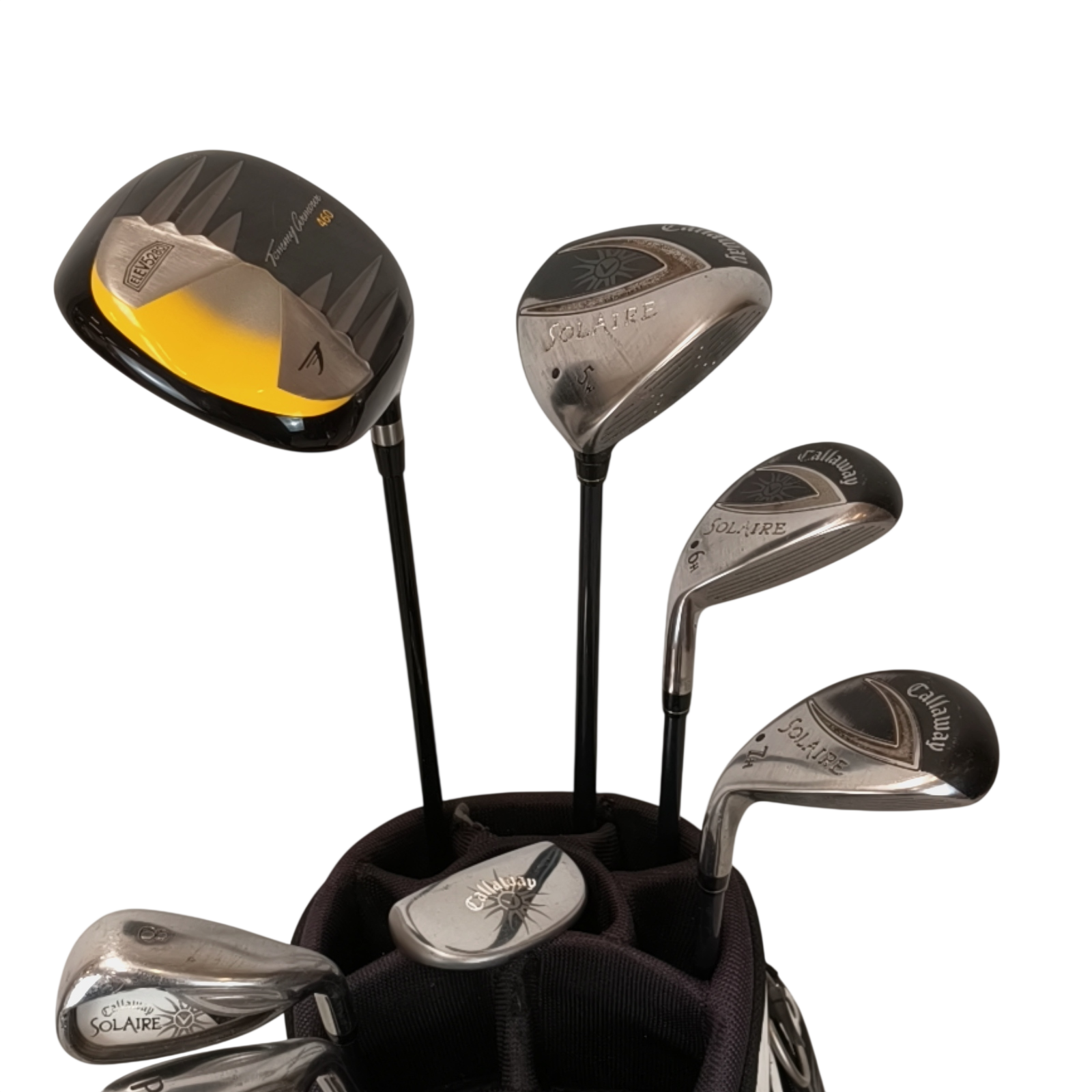 Callaway Solaire Komplet Sæt Med Bag / 8i+PW+Sw / Flex Ladies / Grafit