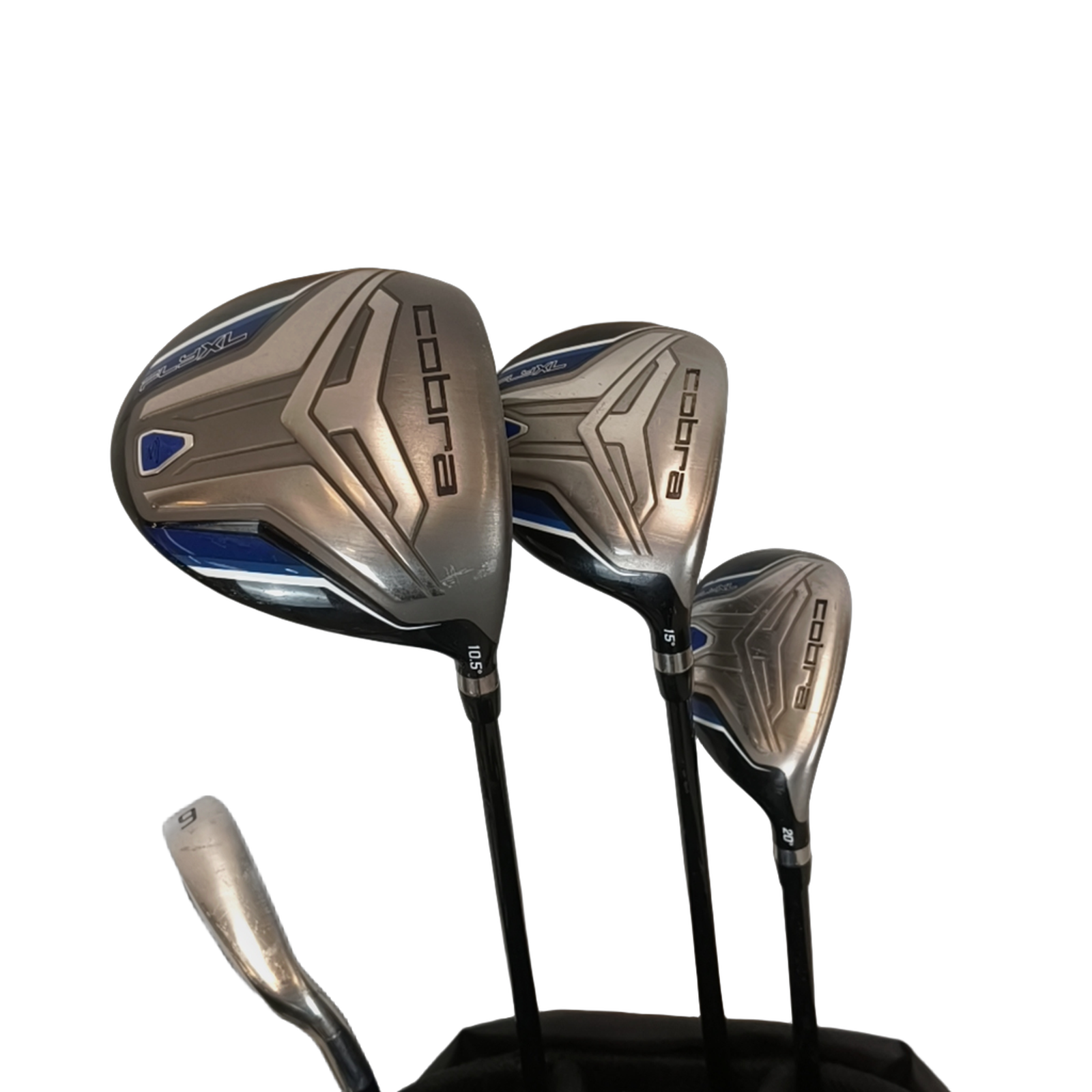Cobra Fly XL Komplet Sæt Med Bag / 6-PW / Flex Regular / Grafit