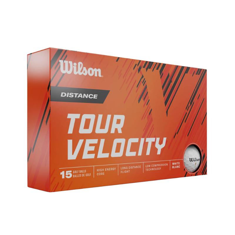 Wilson Tour Velocity Golfbolde / 15 stk.