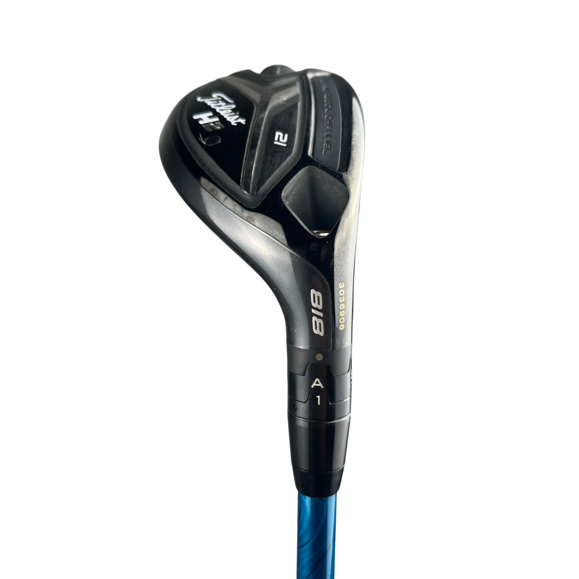 Titleist H2 818 Hybrid / Flex Stiff / Grafit / #4/21 galleri billede 2 - brugt golf udstyr i god stand