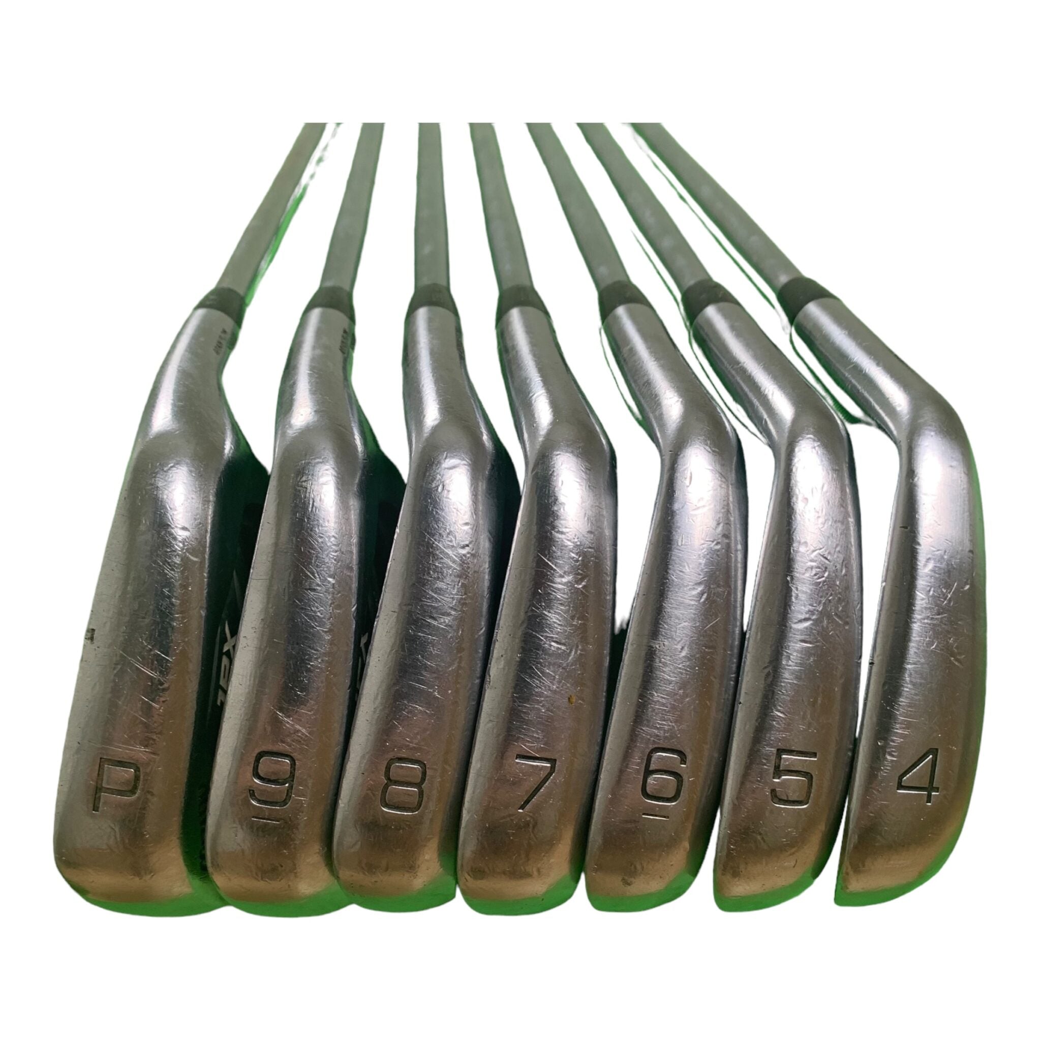 Mizuno JPX-825 Pro iron set / Flex stiff / 4-PW / Steel / Length +1" / Lamkin ST Hybrid Midsize grab