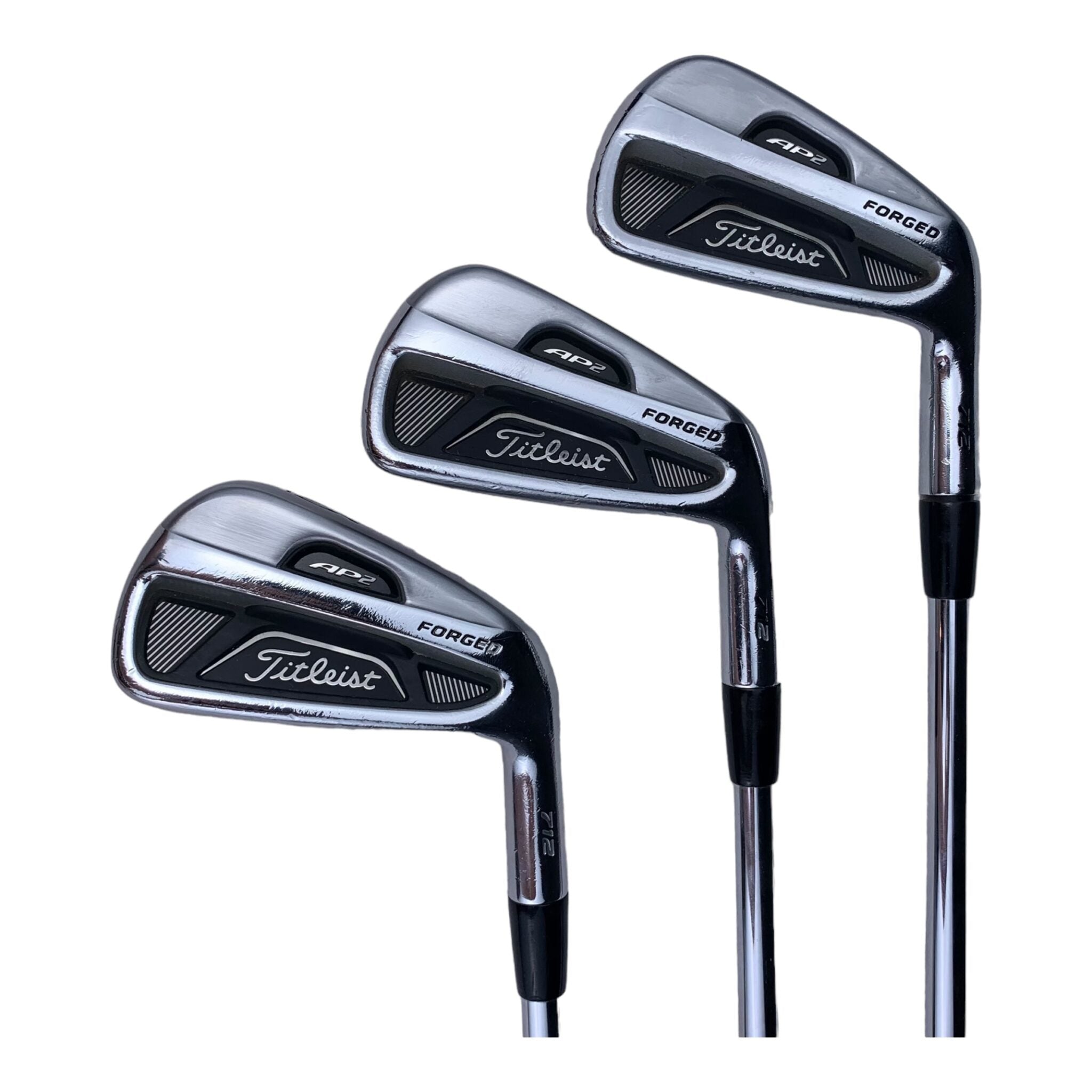 Titleist AP2 712 Forged iron set / Length -0.5" / Flex regular / 4-PW / Steel