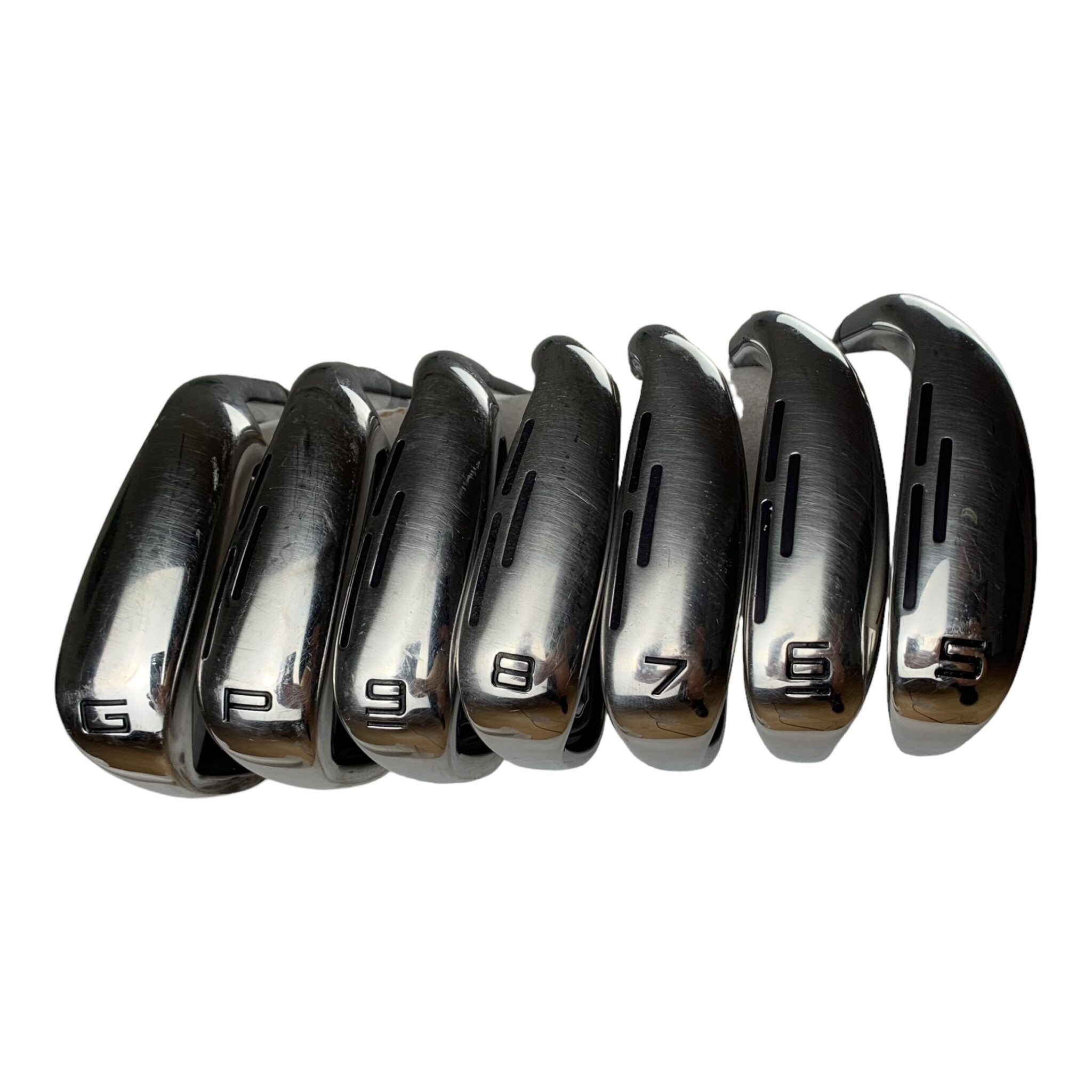 Wilson DynaPower Iron Set / Flex Stiff / 5-PW+G / Graphite / Length +0.5" / MCC Std Grips