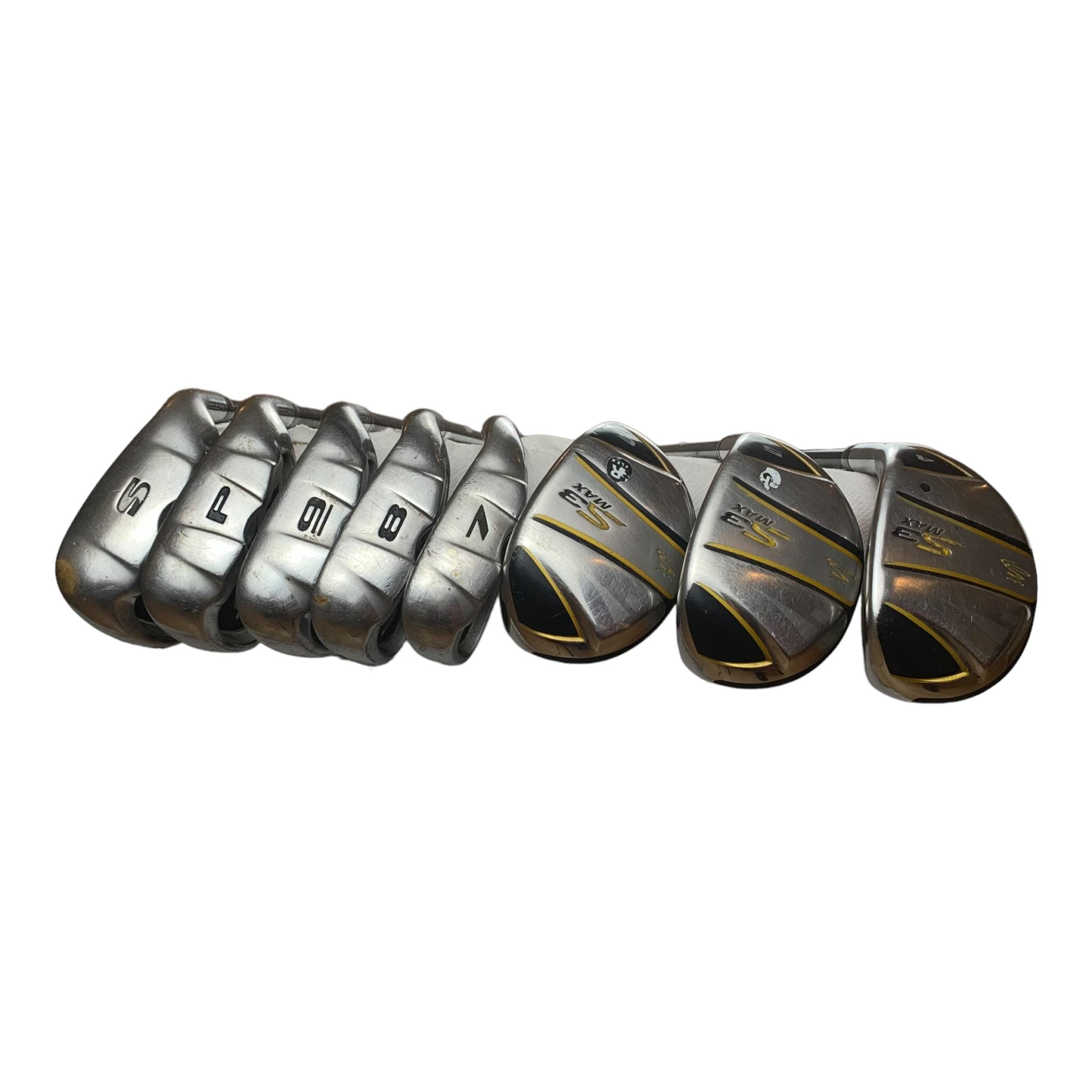 Cobra S3 Max Combo Jernsæt / Flex Regular / 4H+5H+6H+7-PW+S / Grafit