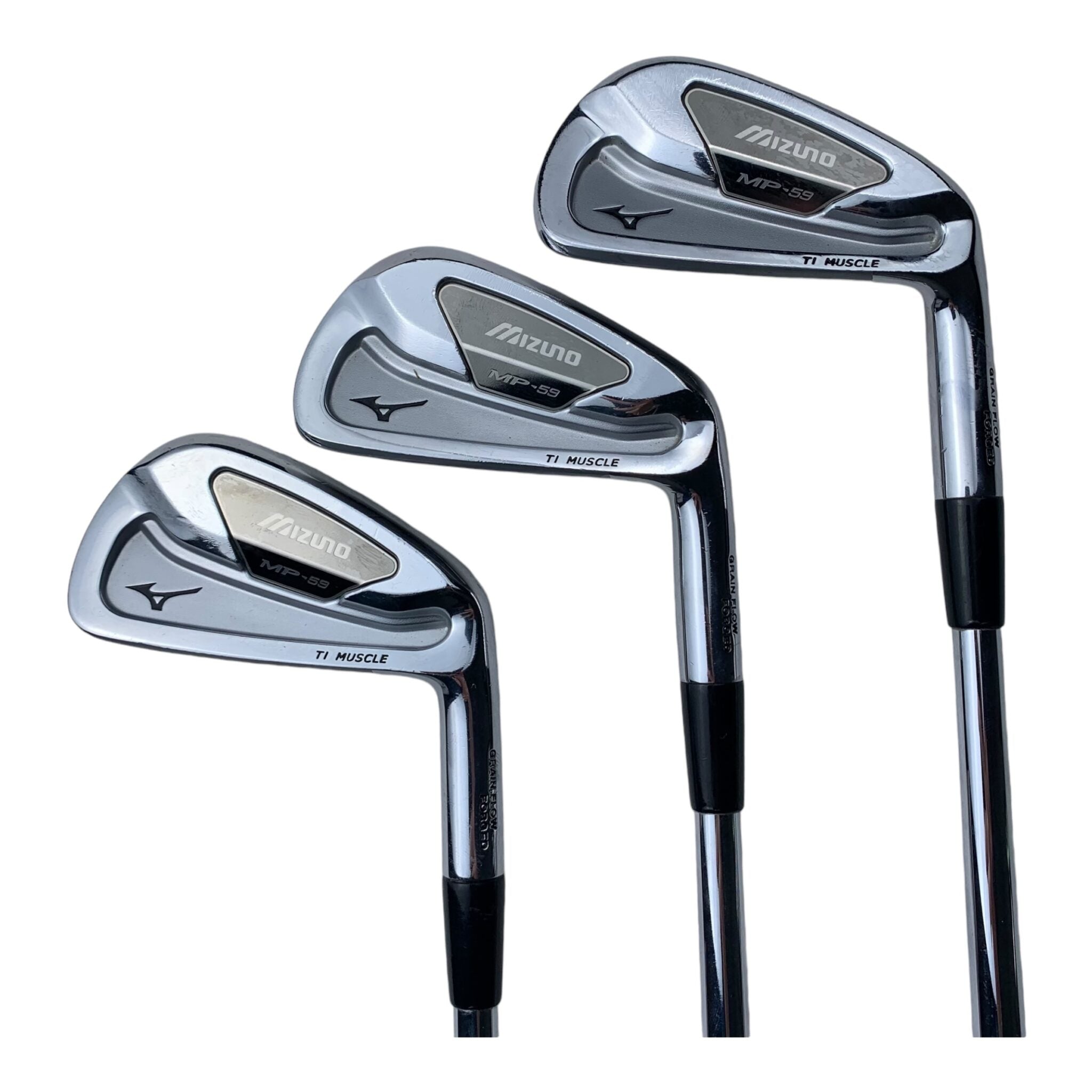 Mizuno MP-59 Irons / Flex Stiff - Steel / 3-PW