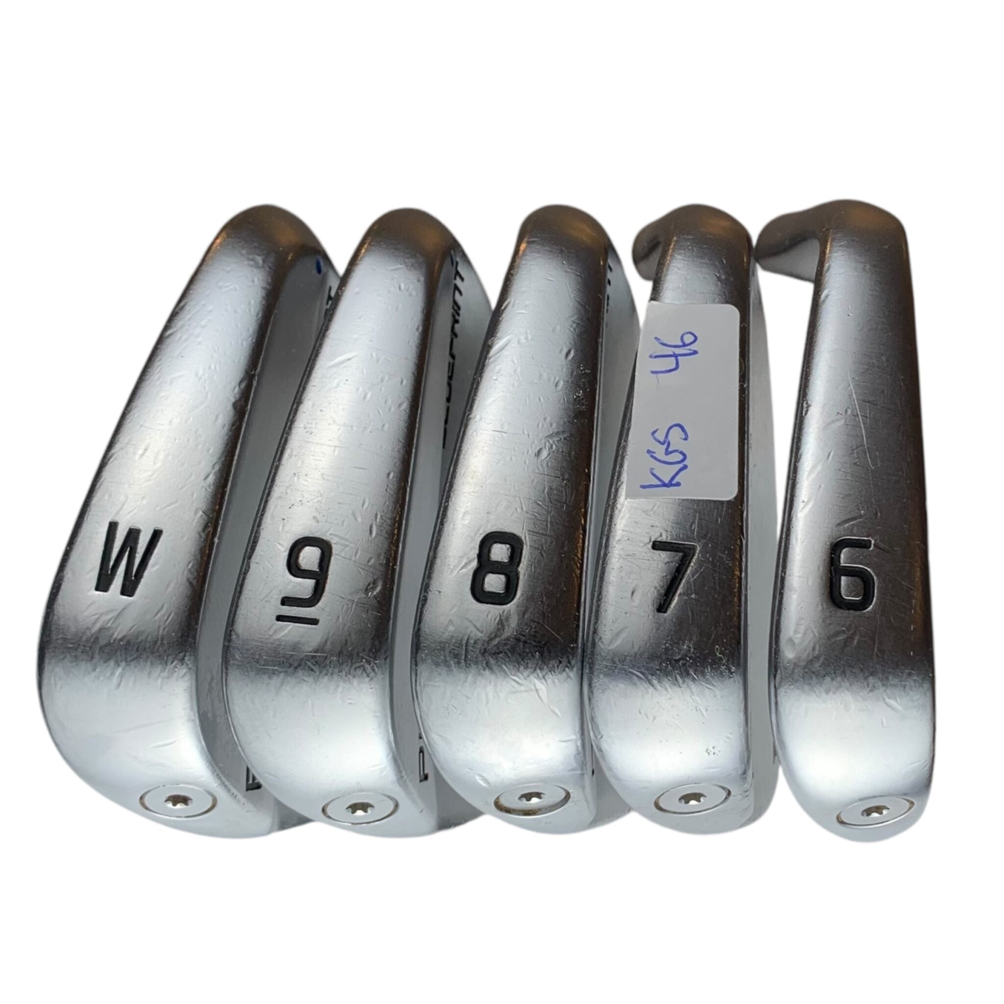 Ping Set di ferro da stiro / Flex Stiff - Acciaio / 6-W / Blu Lie Punto