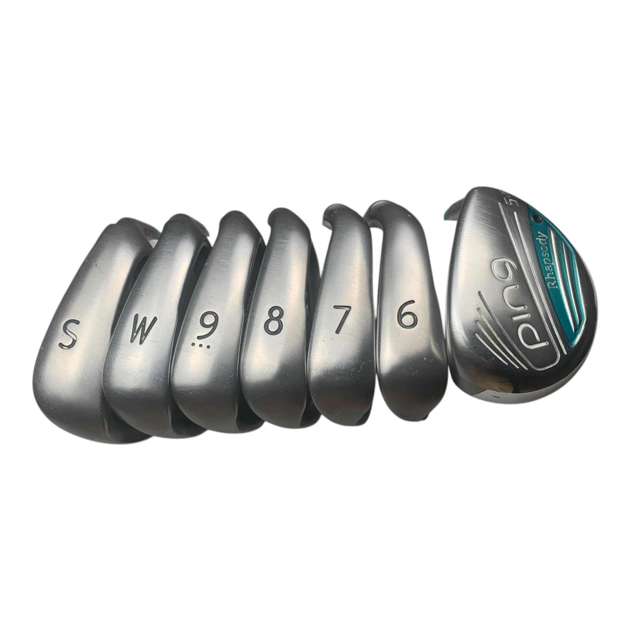 Ping Rhapsody Iron Set / Flex Ladies / Graphite / 5Hy + 6-PW + SW / Red Dot