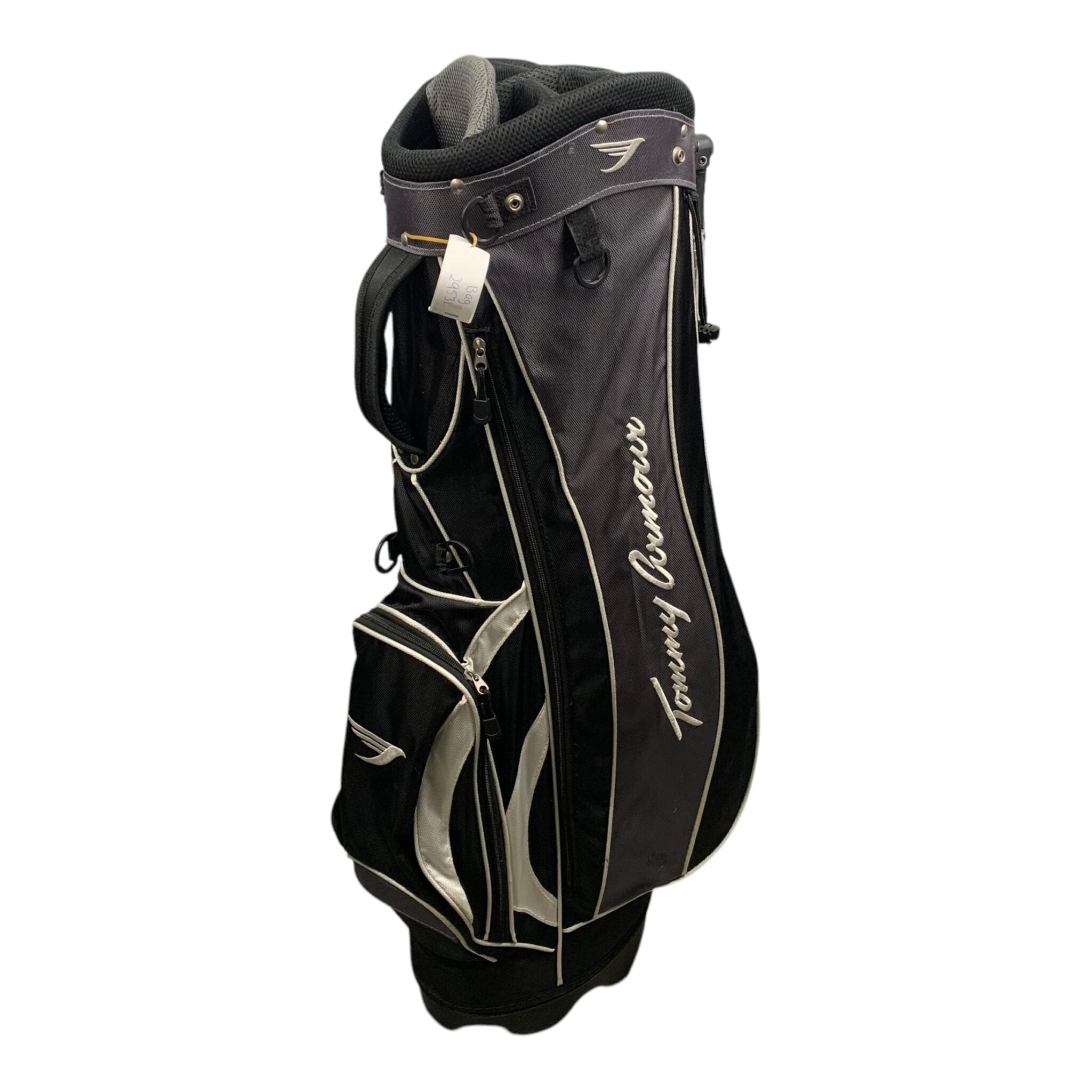 CartBag Tommy Armor / Nero/Grigio / 8 scomparti