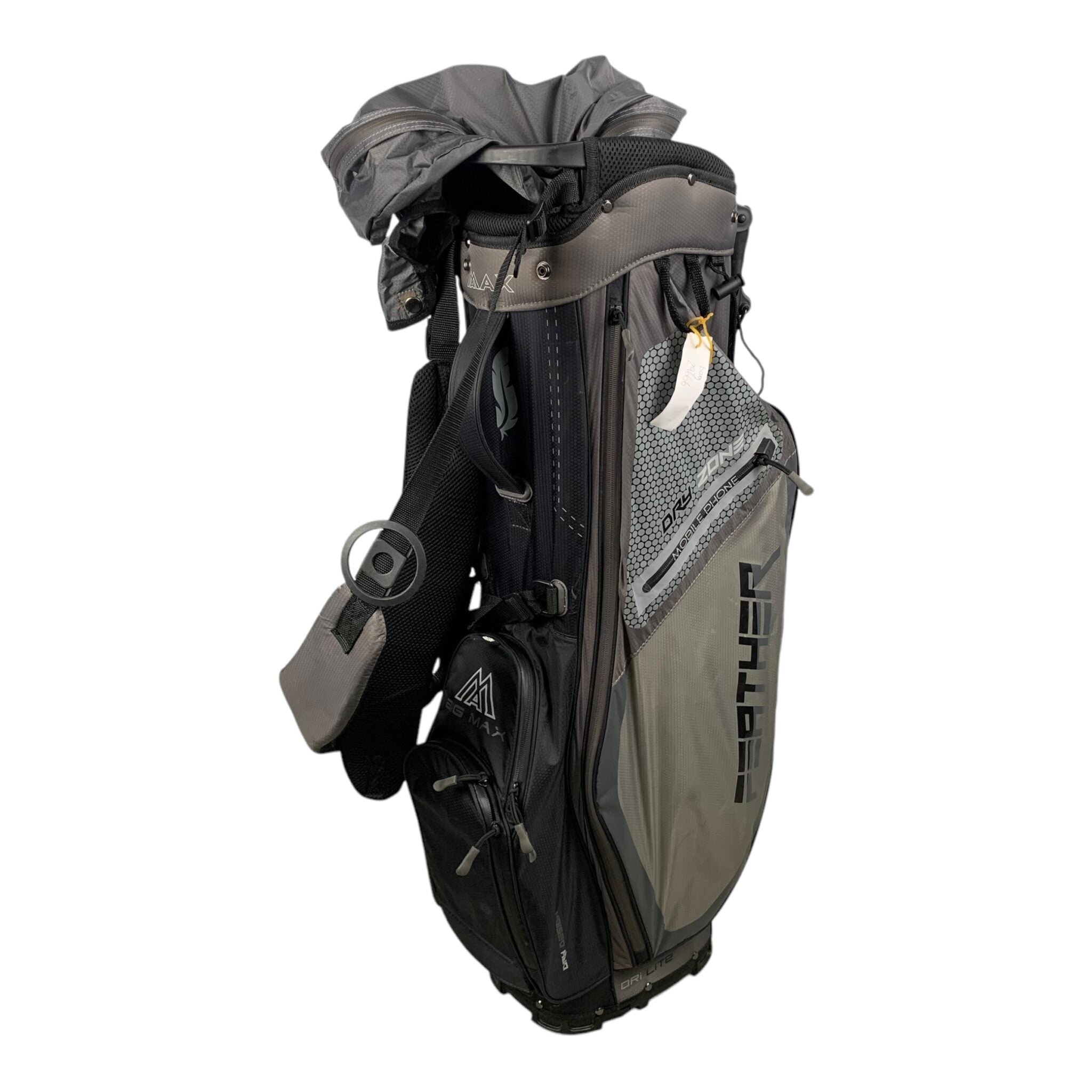 BigMax Feather StandBag / Black/Grey / 5 Compartments