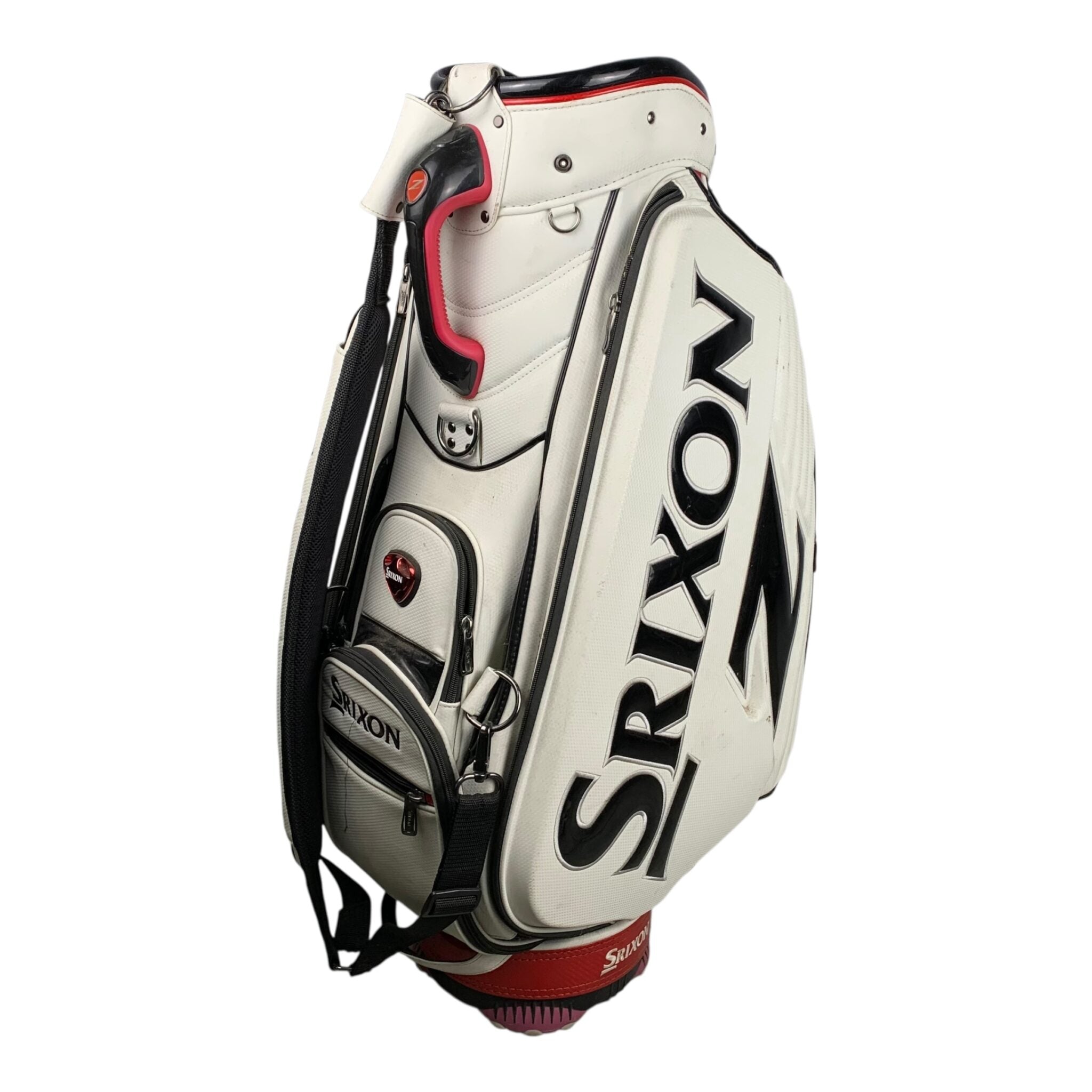 Srixon Z Staff Bag / White/Red / 5-Compartment