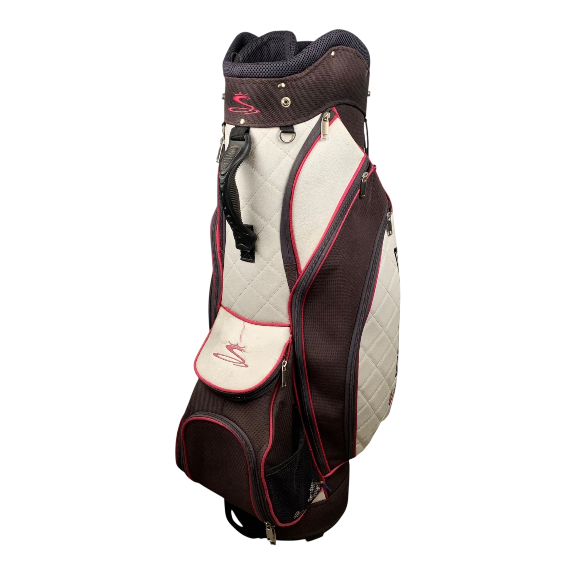 Cobra Cart Bag / 8-Way / Black hovedbillede - brugt golf udstyr i god stand