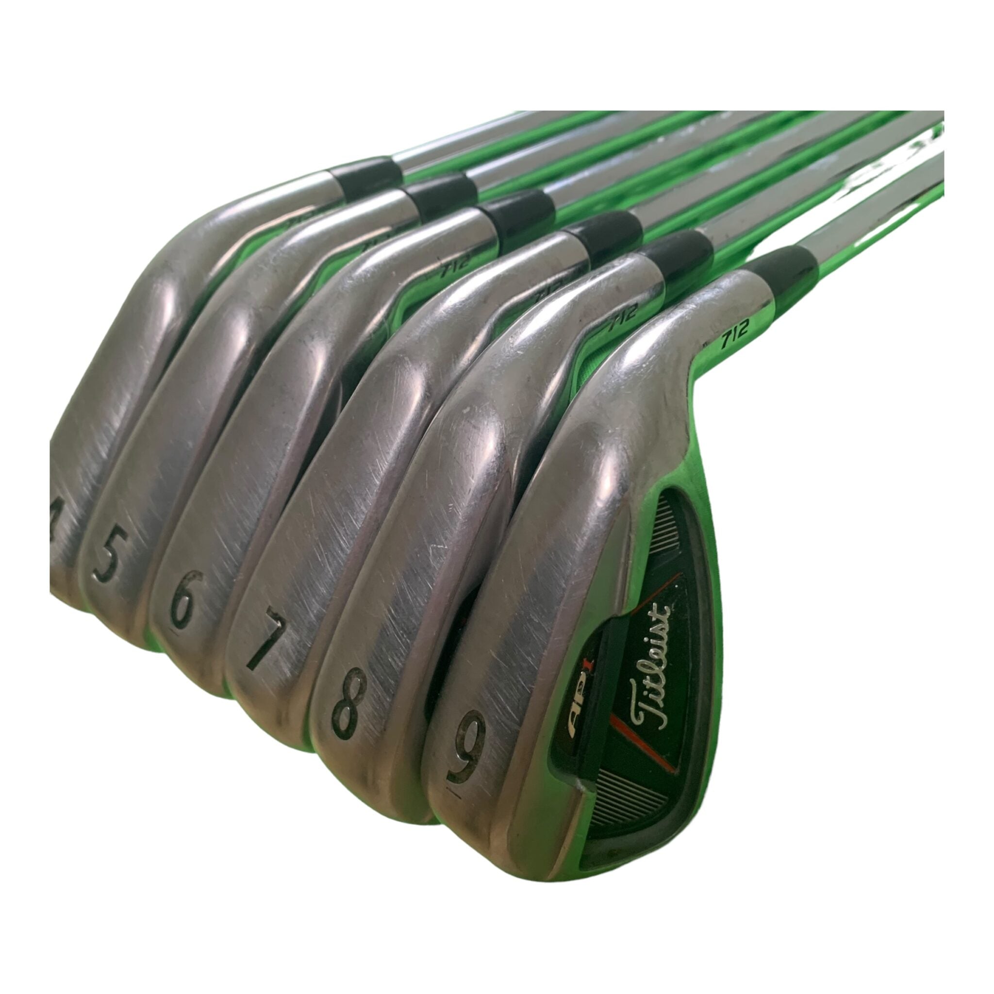 Titleist AP1 712 Eisen Set / Flex stiff / 9-4 Eisen / Stahl