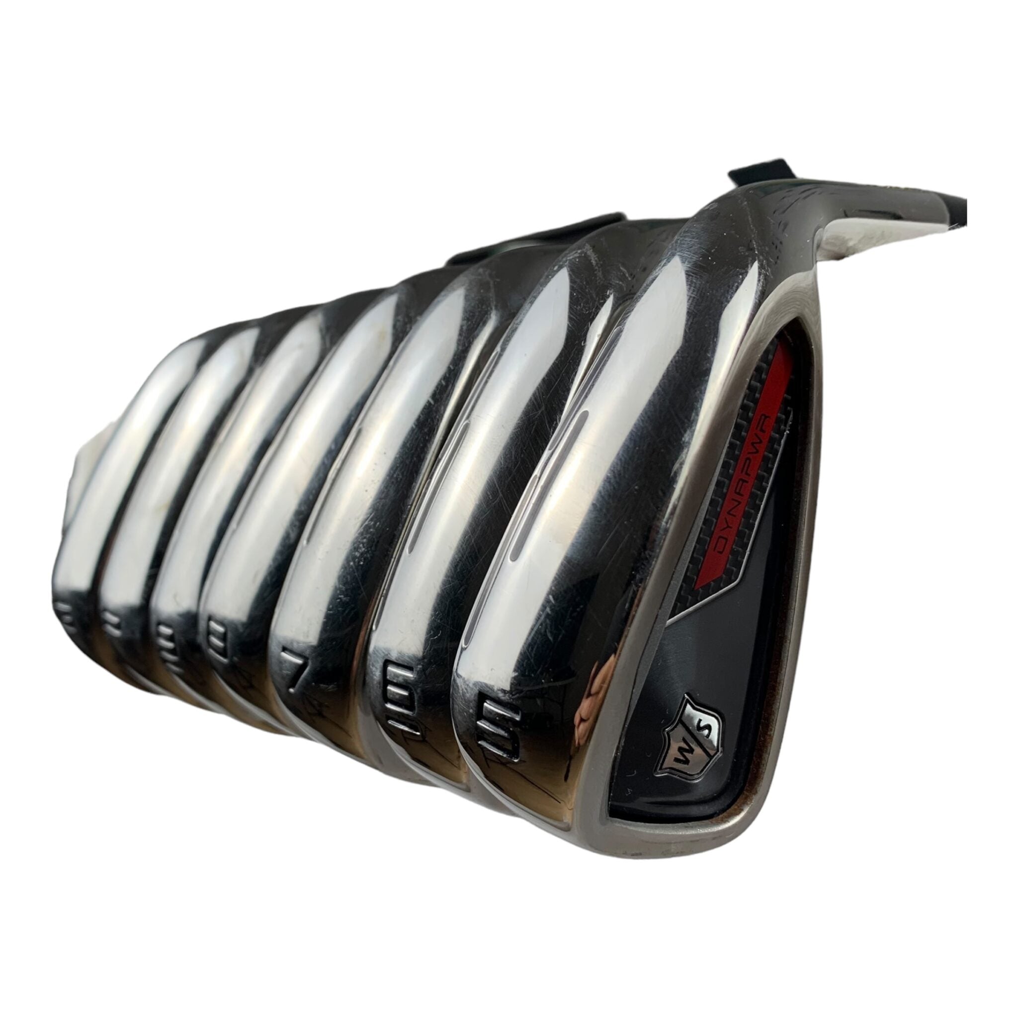 Wilson DynaPower Iron Set / Flex Stiff / 5-PW+G / Graphite / Length +0.5" / MCC Std Grips