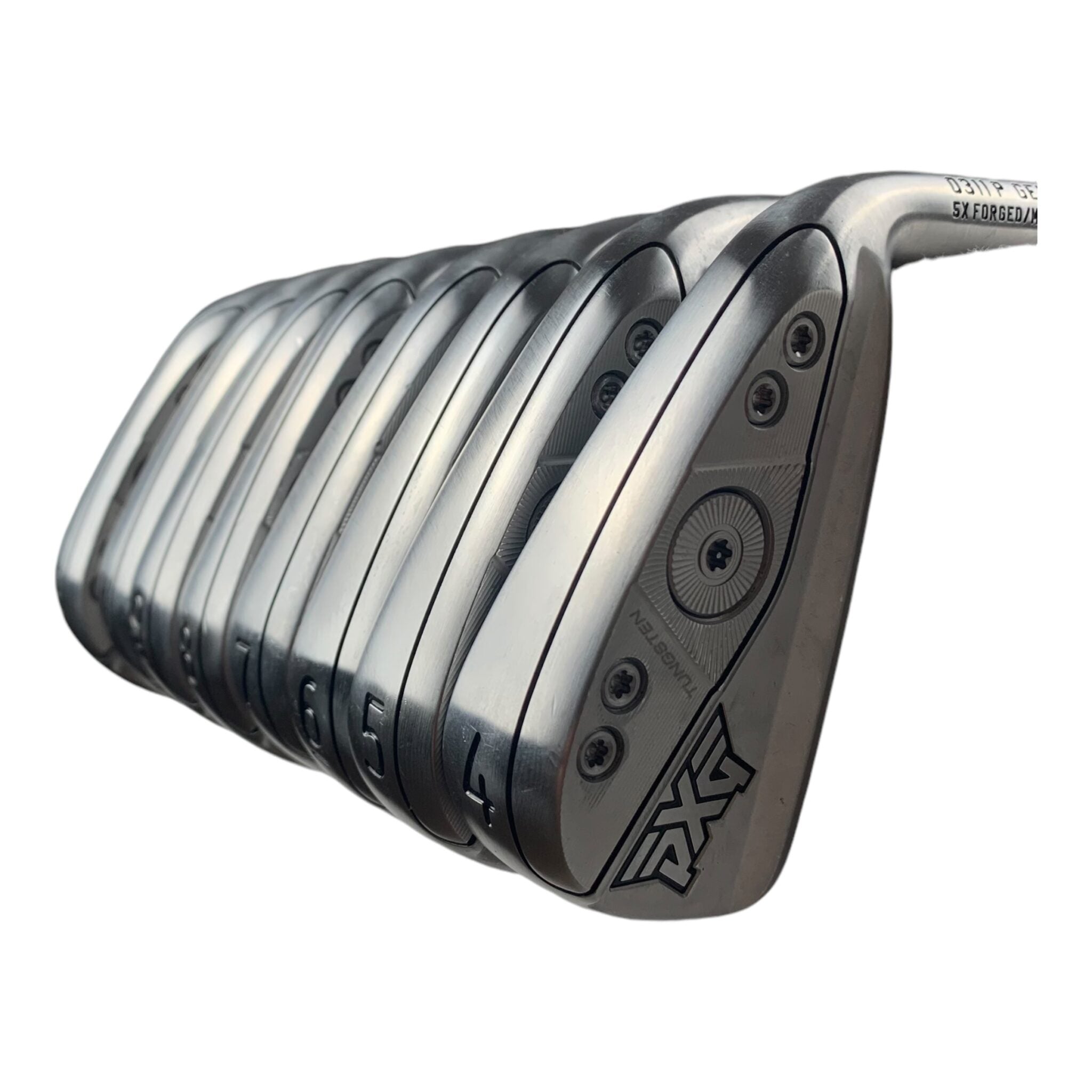 PXG 0311P Gen 6 Double Chrome Série de fers / Flex Stiff / 4-PW + G / Acier