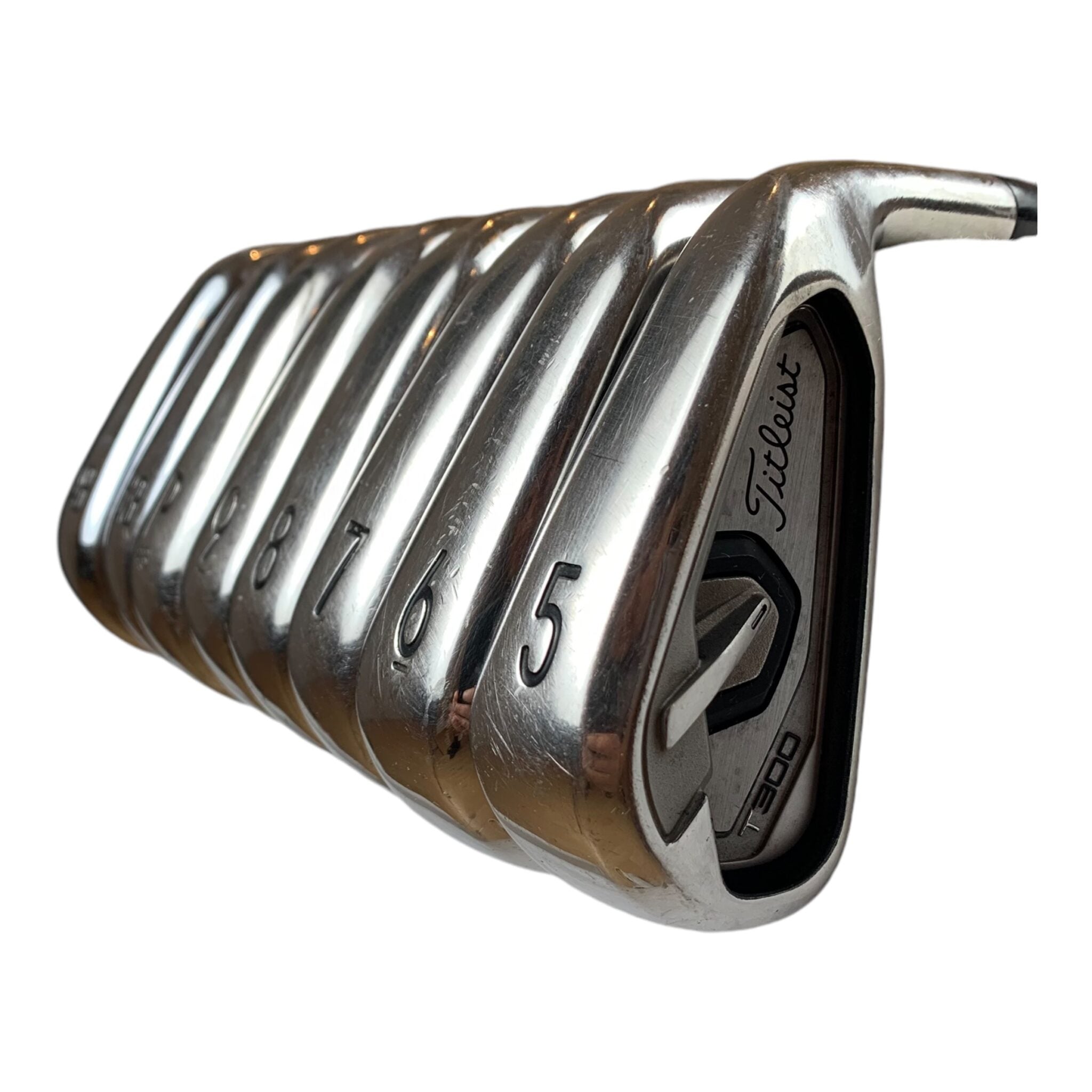 Titleist T300 iron set / Flex Regular - Steel / 5-PW + 48' + 53'