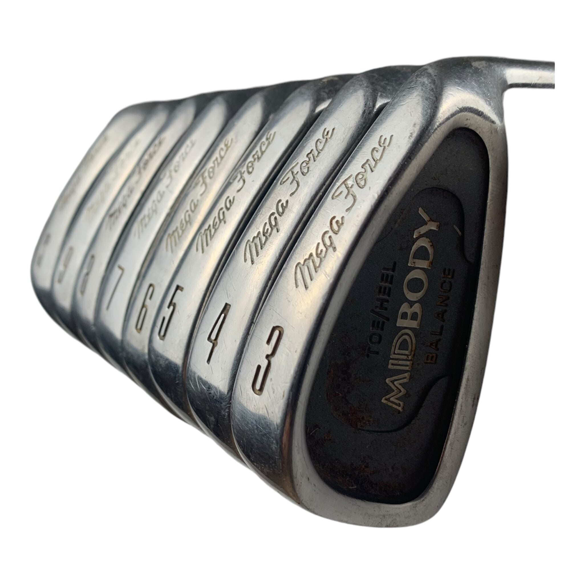 Mega Force Midbody Iron Set / Flex Regular / 3-9 + S / Graphite