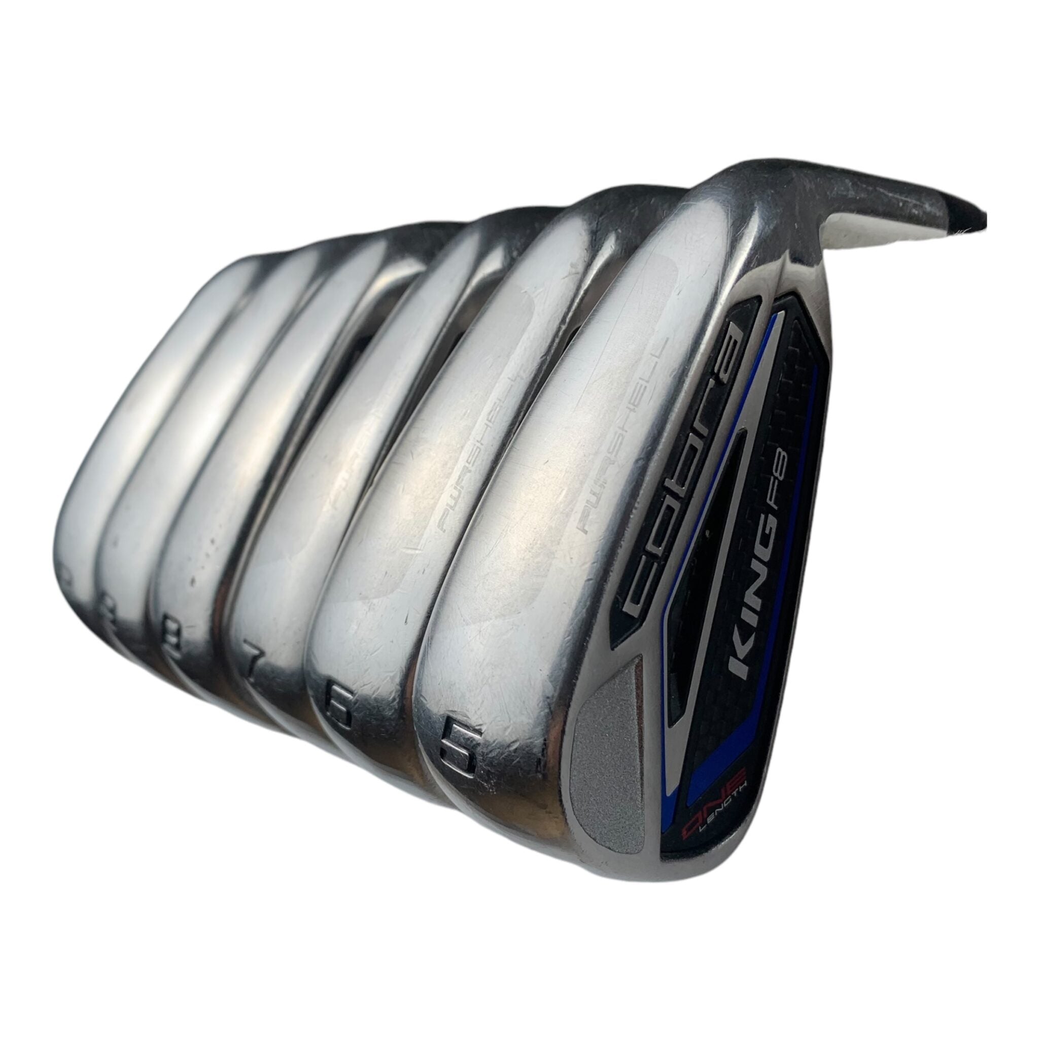 Cobra King F8 One Length Eisen-Set / Flex Regular - Stahl / 5-PW