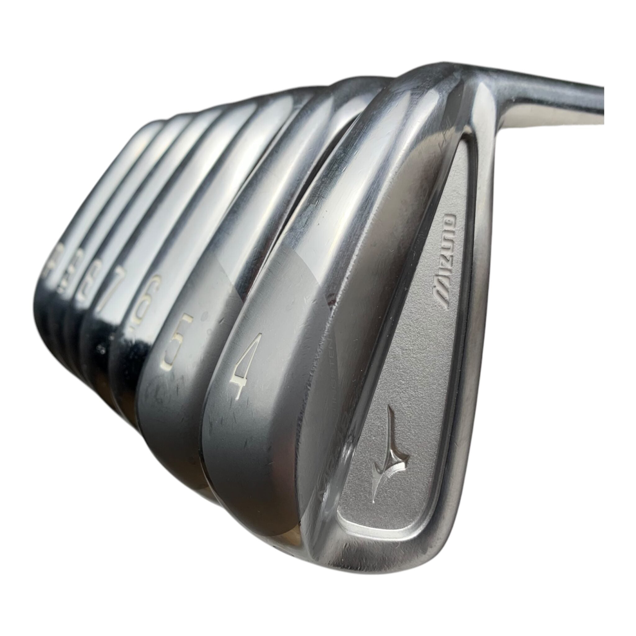 Mizuno MP-18 MMC FLI HI / SC Eisen-Set / Flex Stiff - Stahl / 4-PW