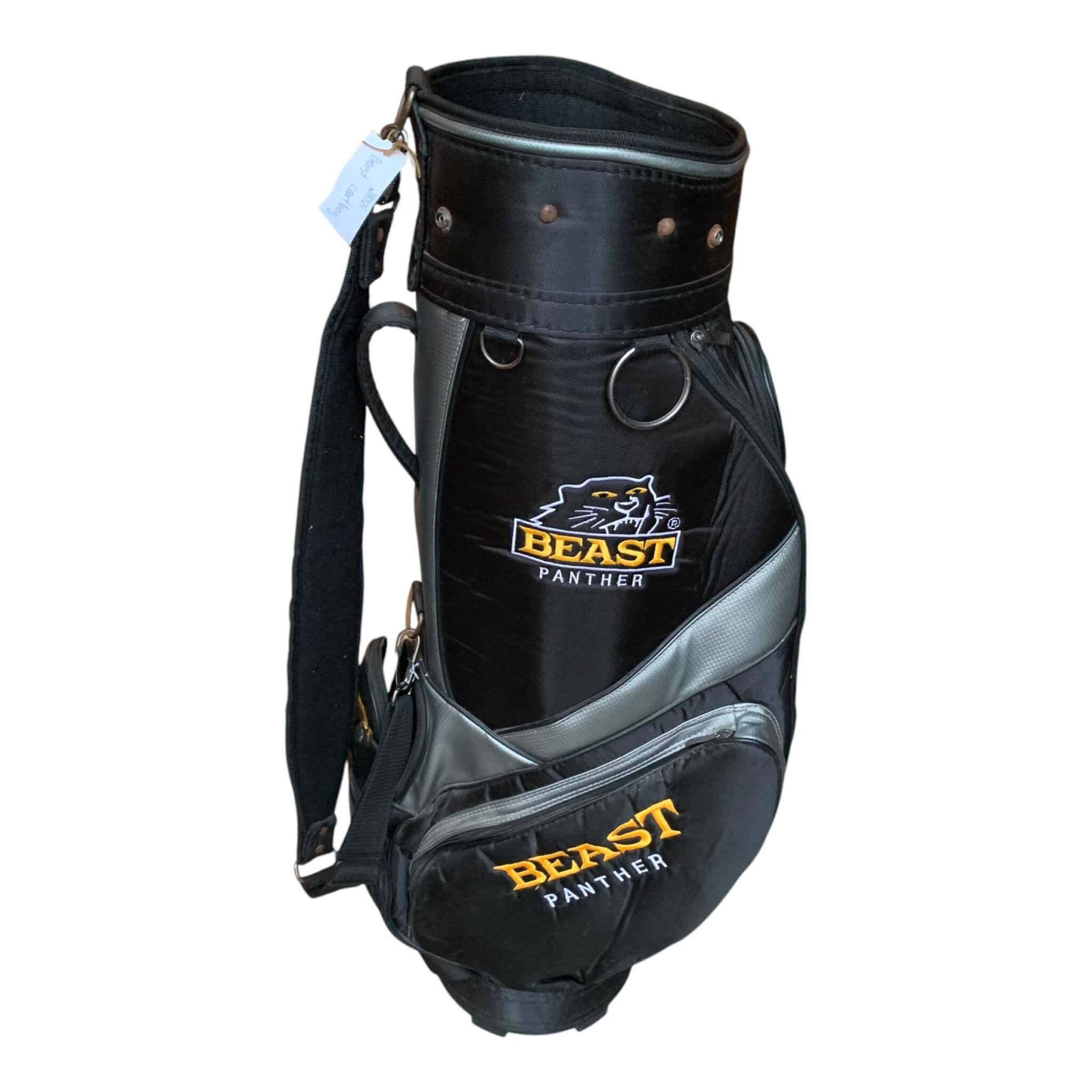 Beast Cartbag - Black/Grey / 6-Way / W. Raincover