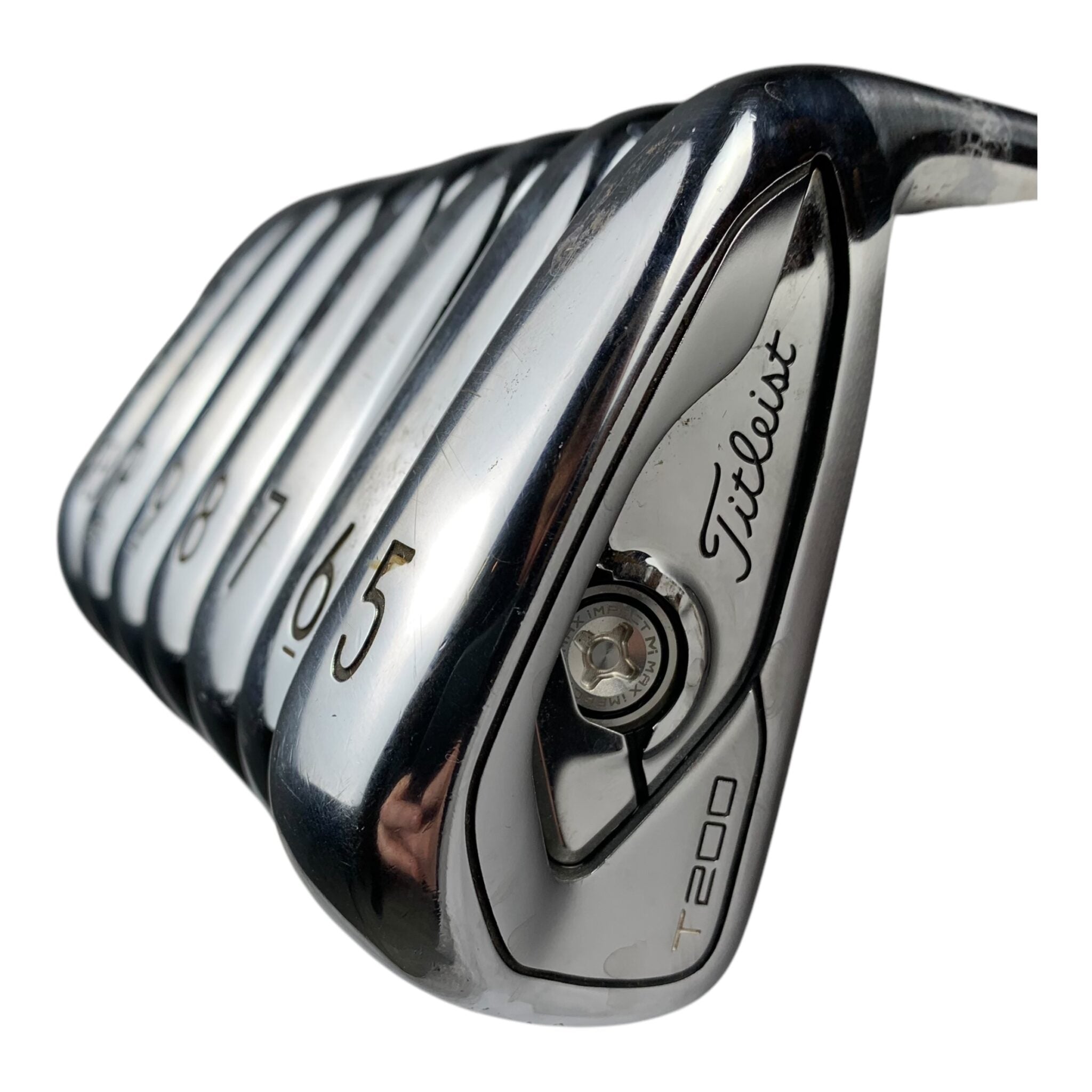 Titleist T200 Iron Set / Flex Stiff / 5-P + 48' / Steel
