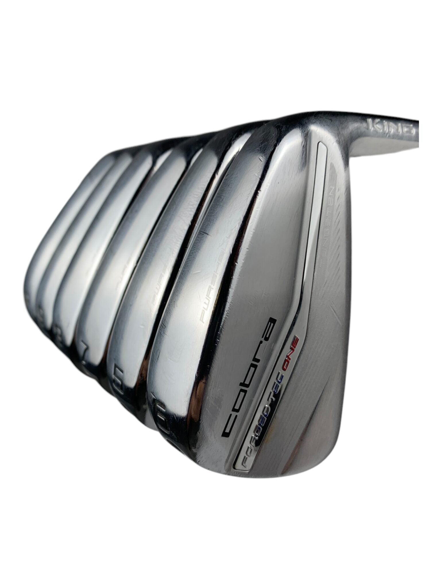Cobra Forged Tec One Length Iron Set / Flex Stiff / 5-PW / Steel