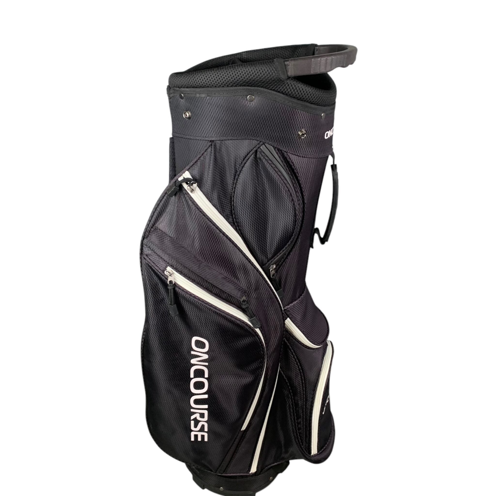 OnCourse CartBag / Black / 5-Compartment