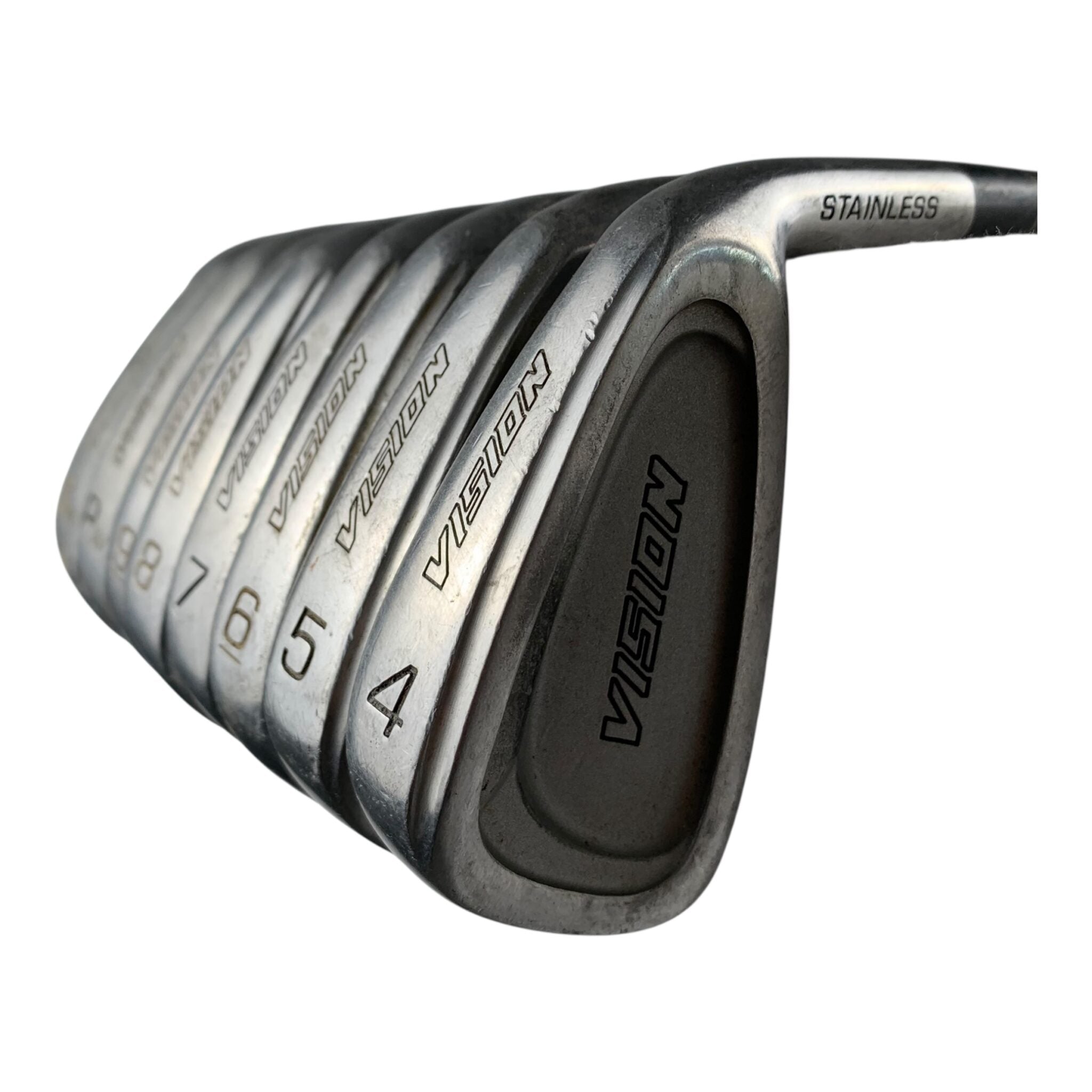Vision Stainless Iron Set / Flex Regular / 4-SW / Graphite