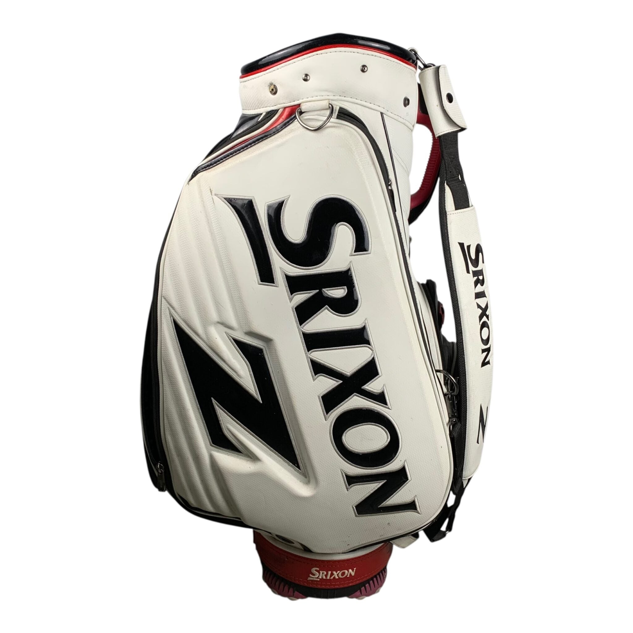 Srixon Z Staff Bag / White/Red / 5-Compartment
