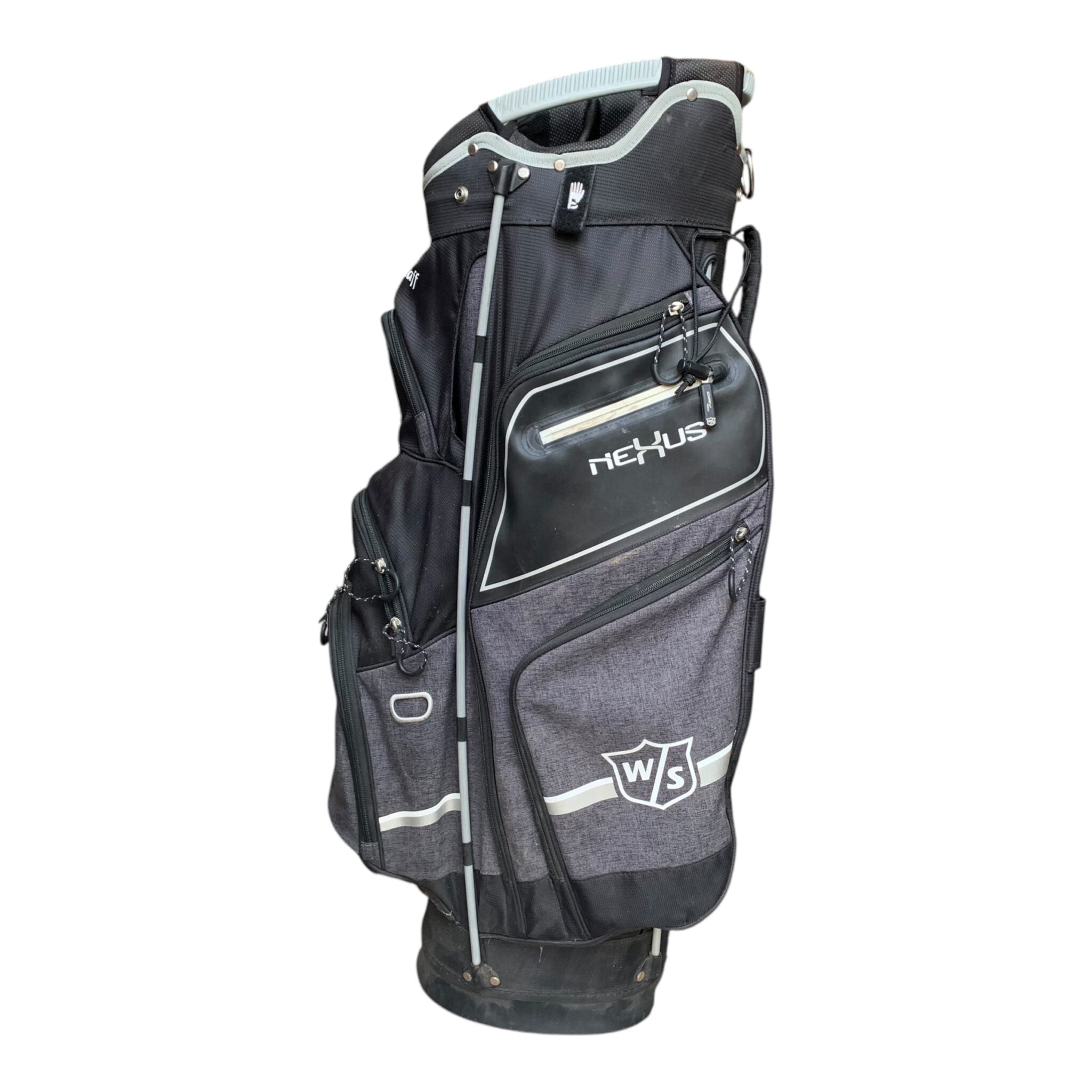 Wilson Cartbag Staff Nexus - Nero/Grigio / 14 vie / W. Parapioggia